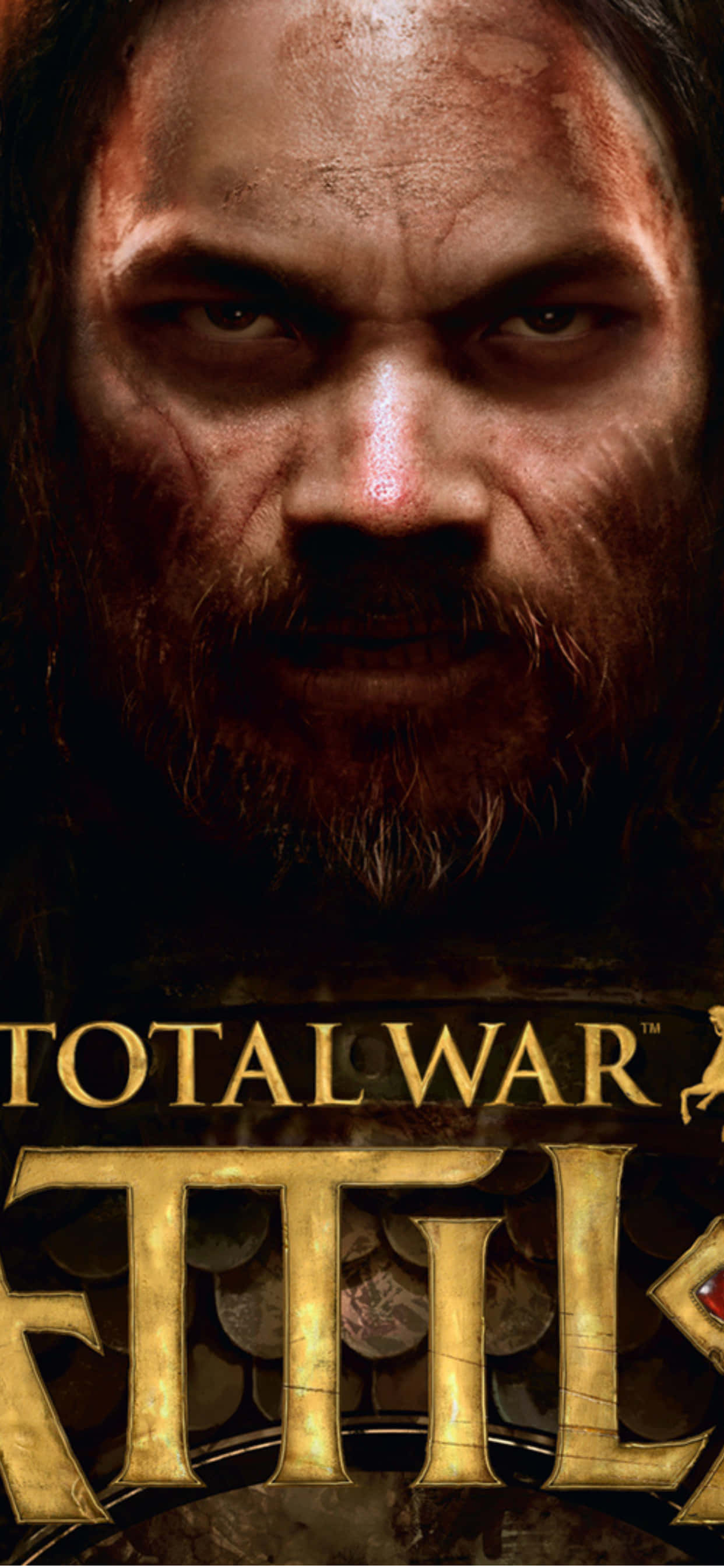 iPhone XS Max Total War Attila Close Up Background Wallpaper