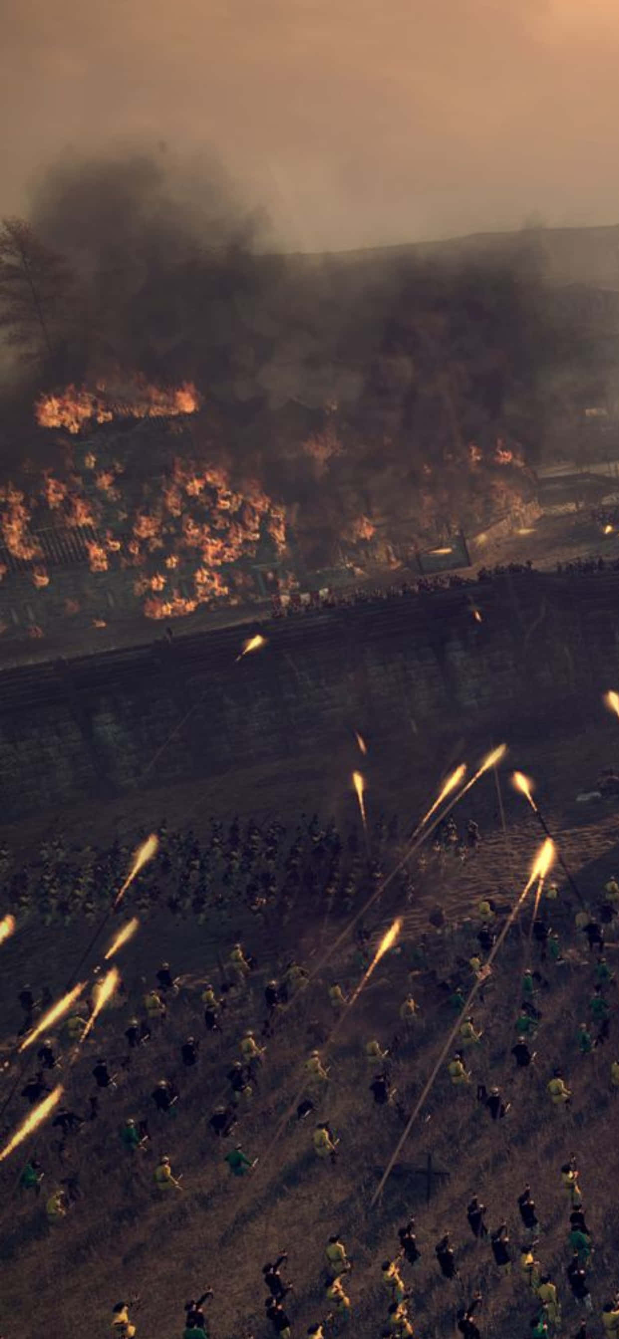 iPhone XS Max Total War Attila Warzone Background Wallpaper