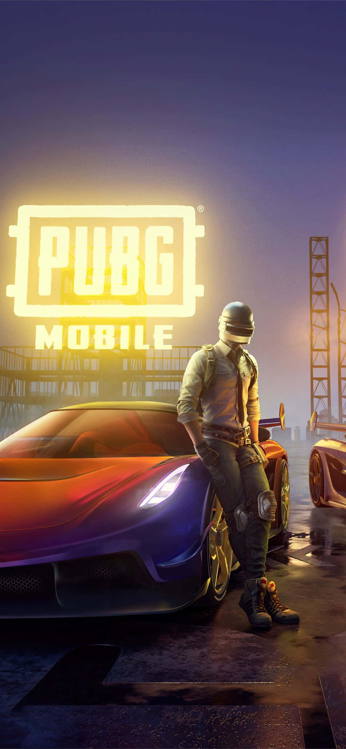 iPhone Xs Need For Speed Payback Background PUBG Mobile Parody Wallpaper