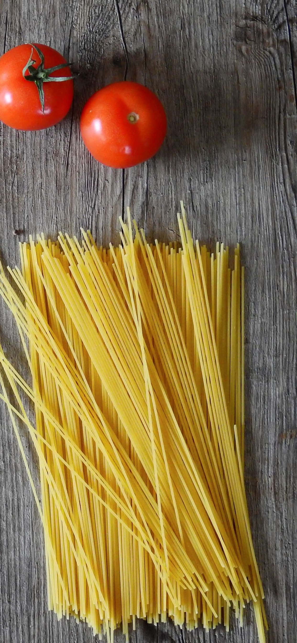 iPhone Xs Pasta Background Wallpaper
