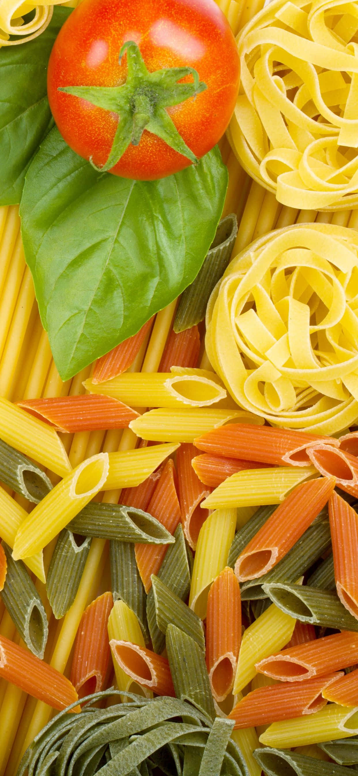 iPhone Xs Pasta Background Wallpaper
