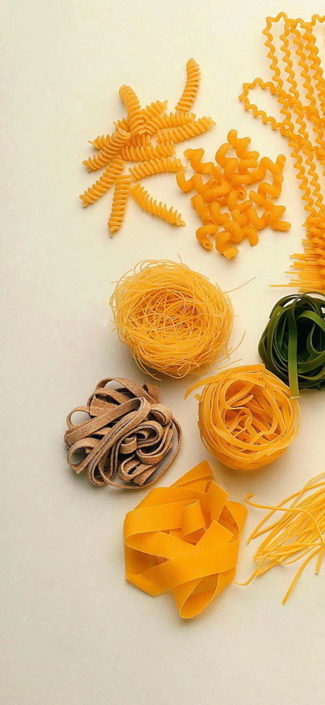 iPhone Xs Pasta Background Wallpaper