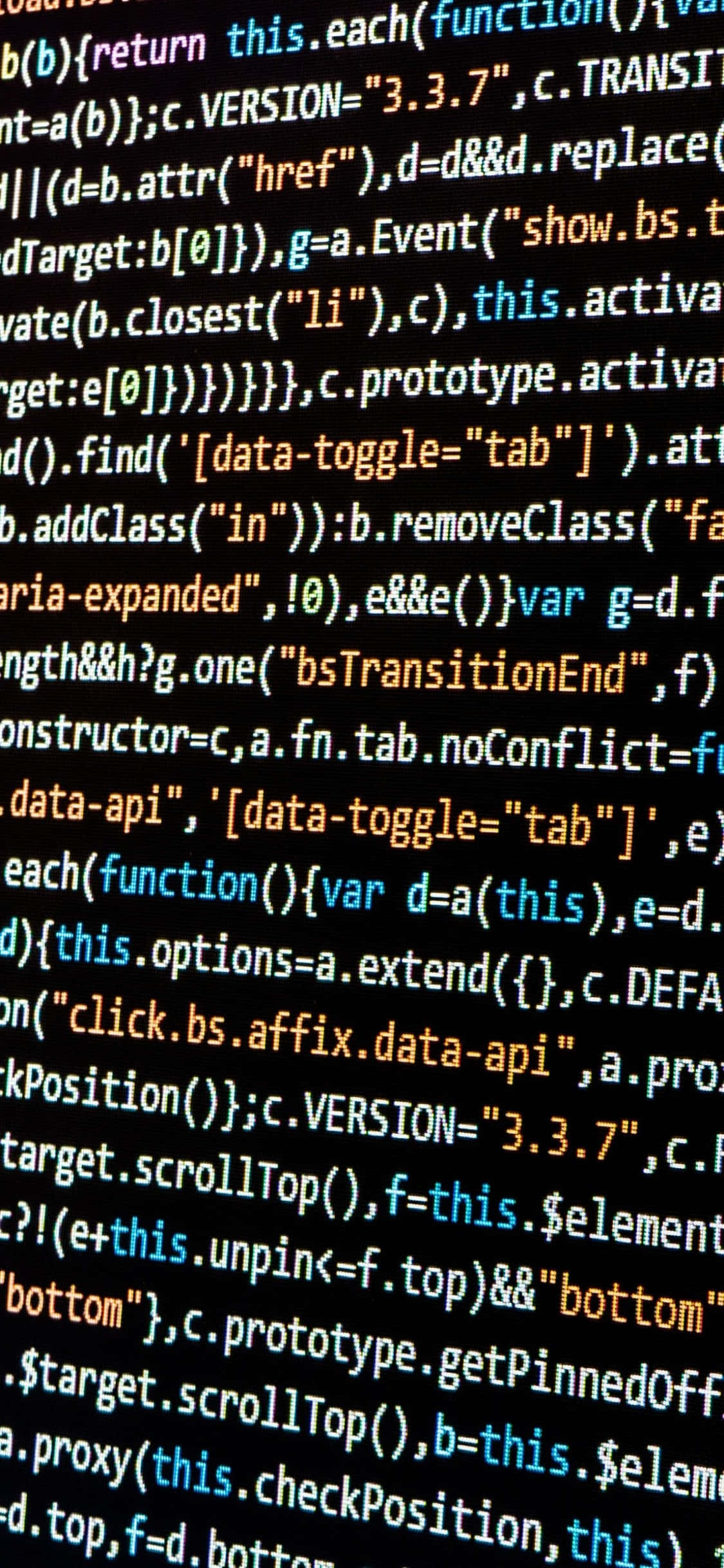 iPhone Xs Programming Background Computer Coding Wallpaper