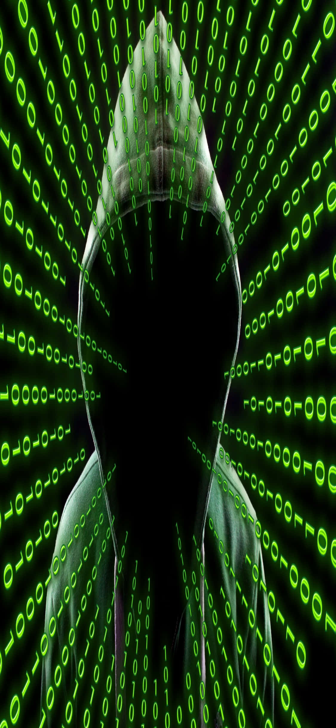 iPhone Xs Programming Background Hacker Hood Wallpaper