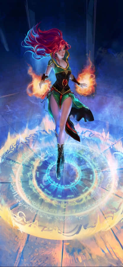 iPhone Xs Runescape Background Ariane Ang Sorceress Wallpaper