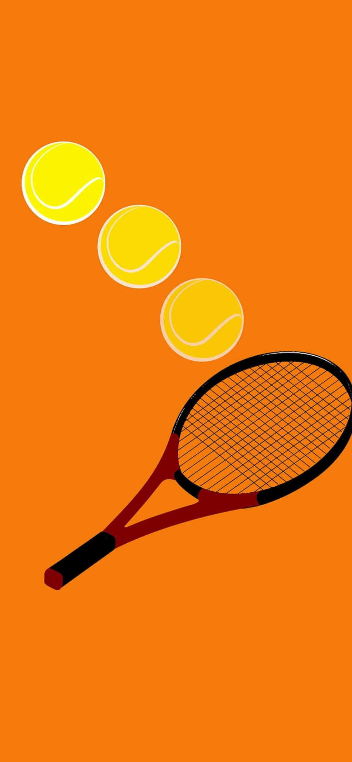 iPhone Xs Tennis Background Wallpaper