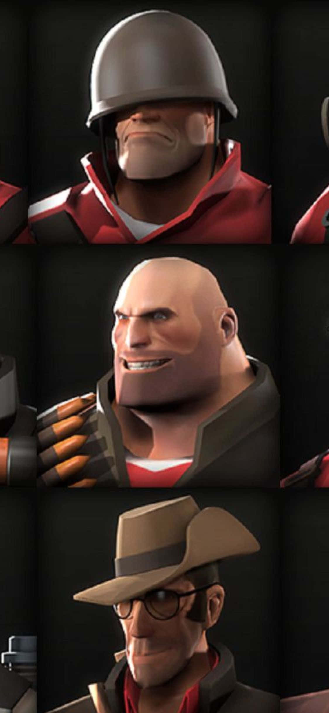iPhone Xs Tf2 Background Sundalo, Heavy at Sniper Wallpaper