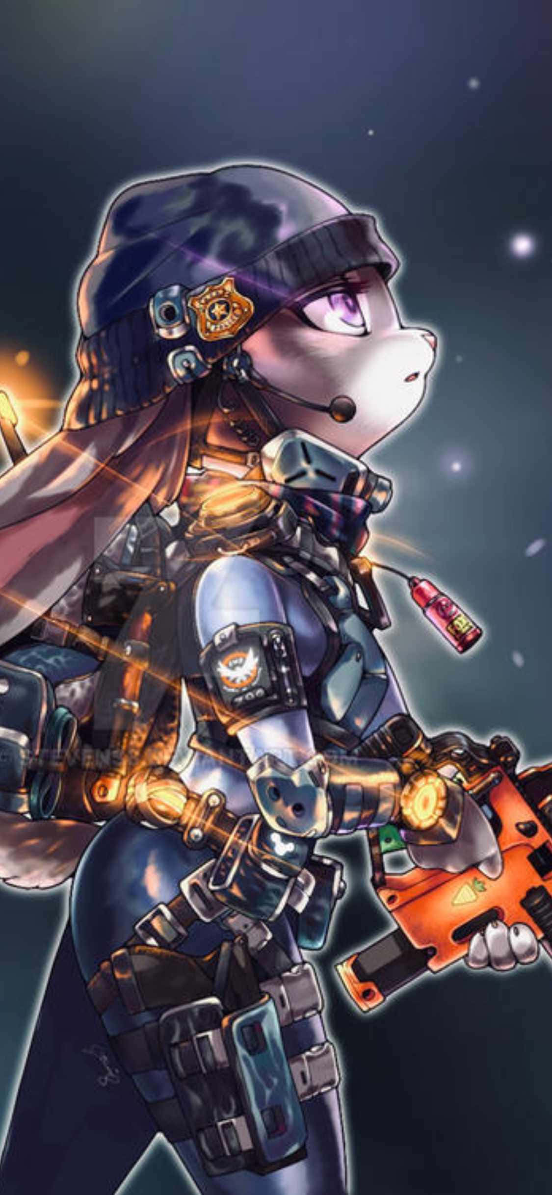 iPhone Xs The Division Background Bunnie Rabbot Wallpaper