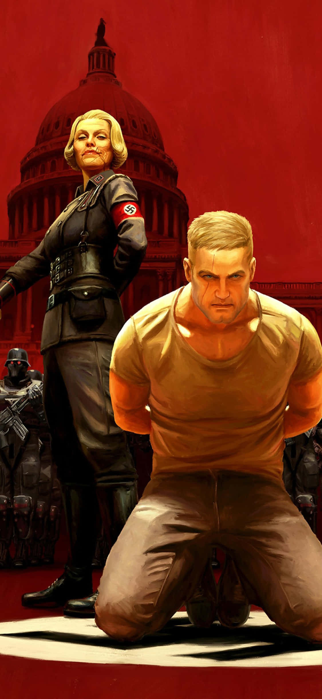 iPhone Xs Wolfenstein Ii The New Colossus Background Wallpaper