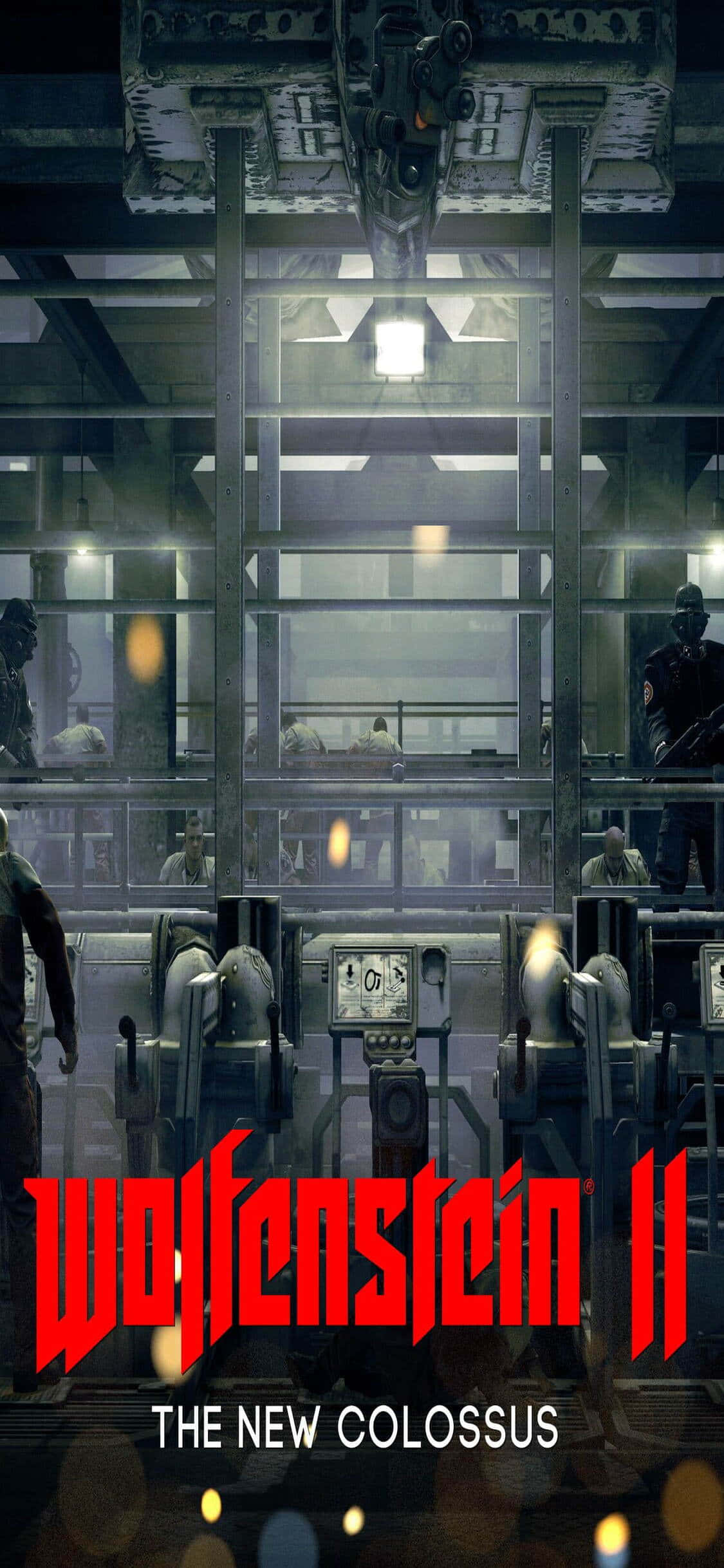 iPhone Xs Wolfenstein Ii Warehouse Base Background Wallpaper
