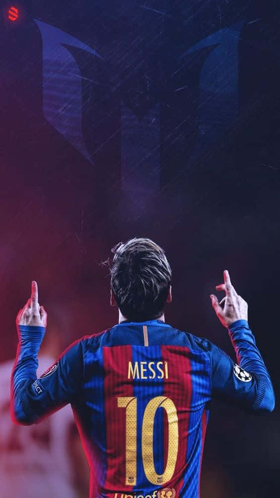 Ipinagmamalaki ni Lionel Messi ang Kanyang Bagong iPhone Wallpaper