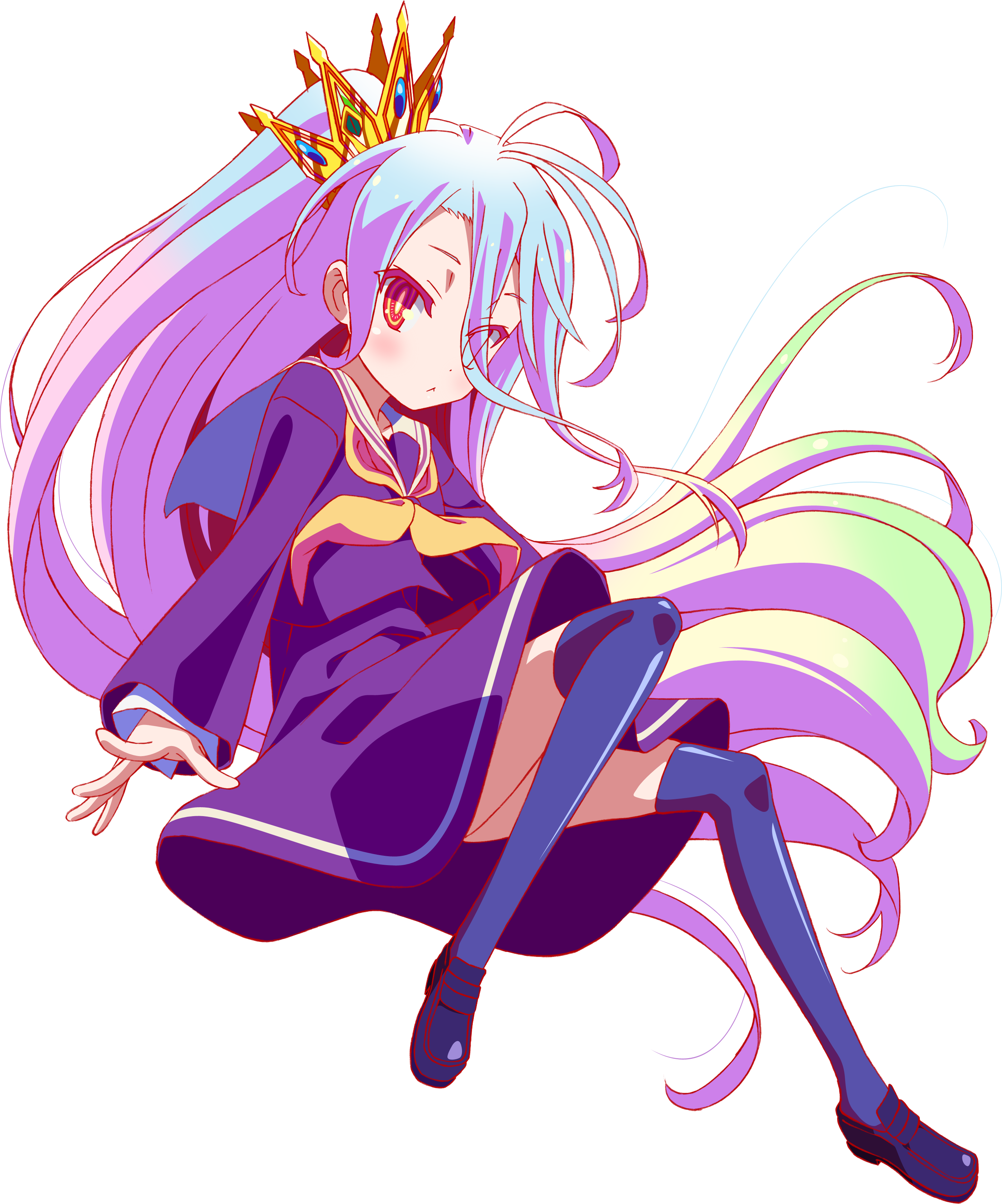 Ipinakikita ang No Game No Life; ang laro para sa lahat Wallpaper