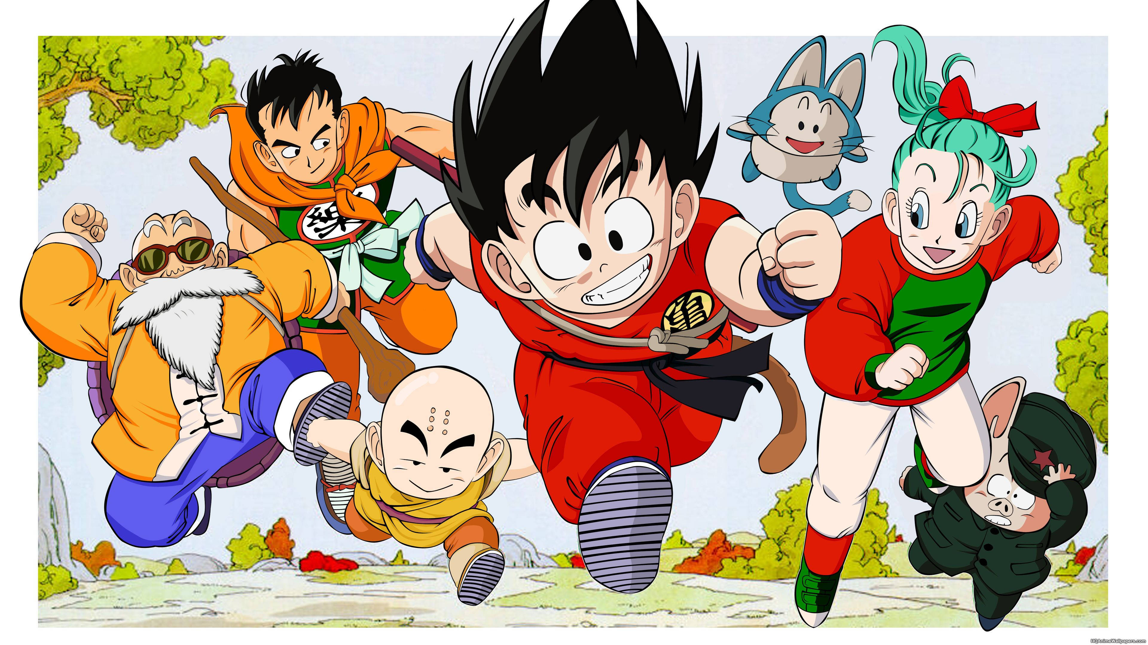 Ipinakita ni Goku ang Kanyang Kapangyarihan Wallpaper