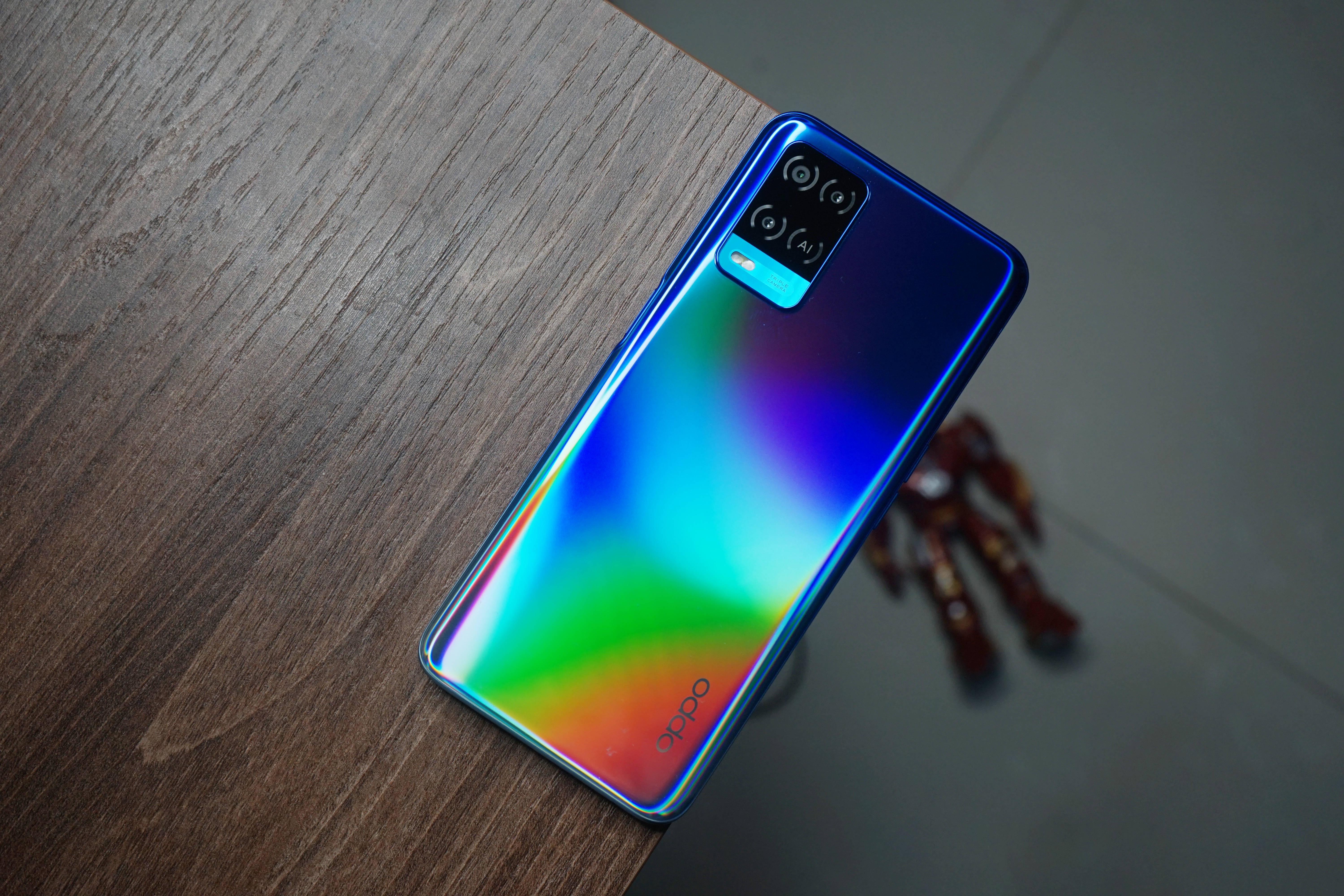 Iridescent na Oppo Reno5 Z Wallpaper