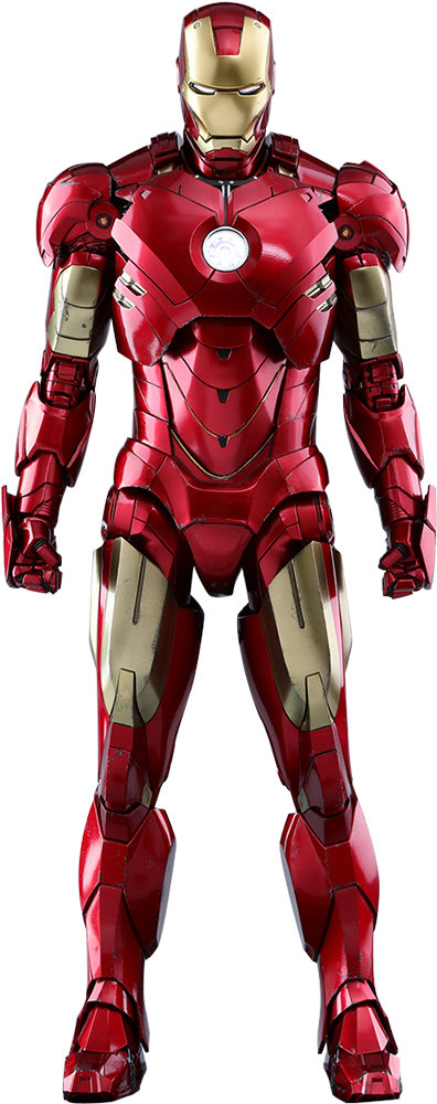 Iron Man Armor Nakatayong Pose Wallpaper