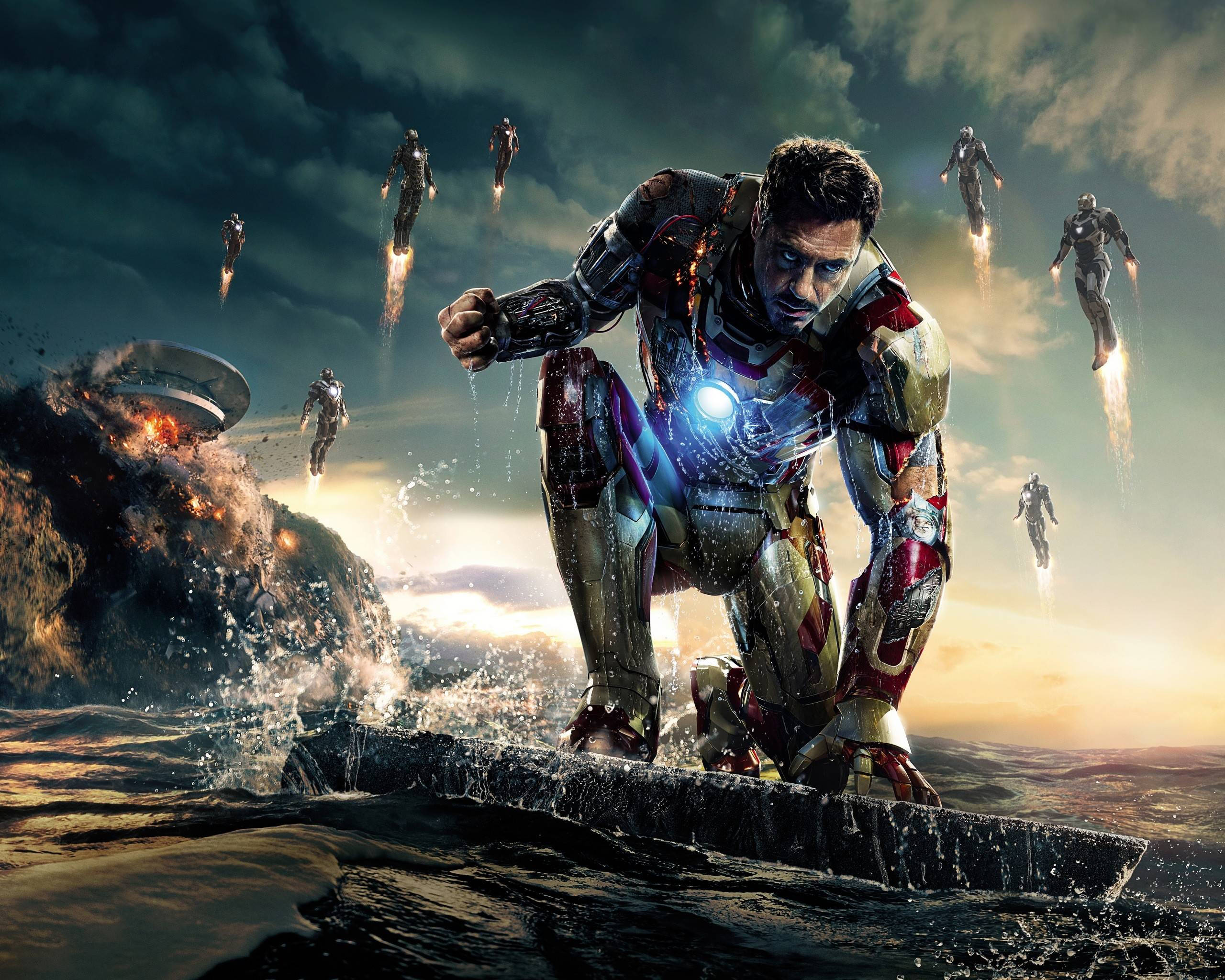 Iron Man na Walang Maskara Wallpaper