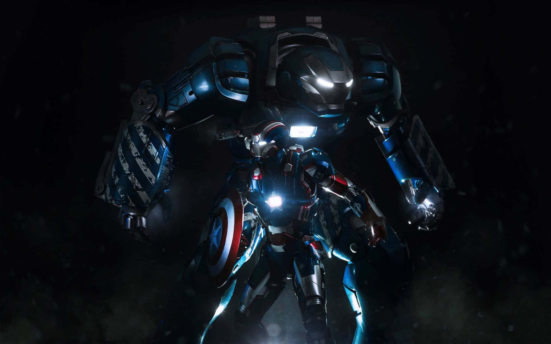 Iron Man sa Hulkbuster Armor Wallpaper