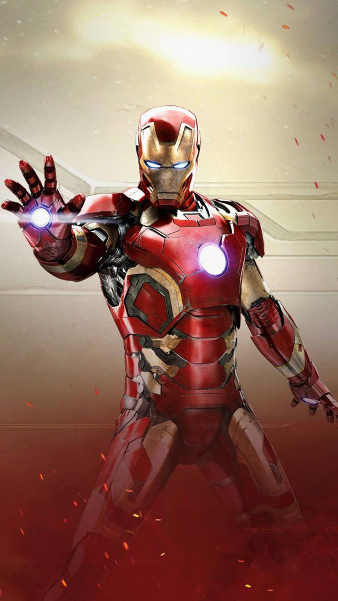 Iron Man Sa Labanan Wallpaper