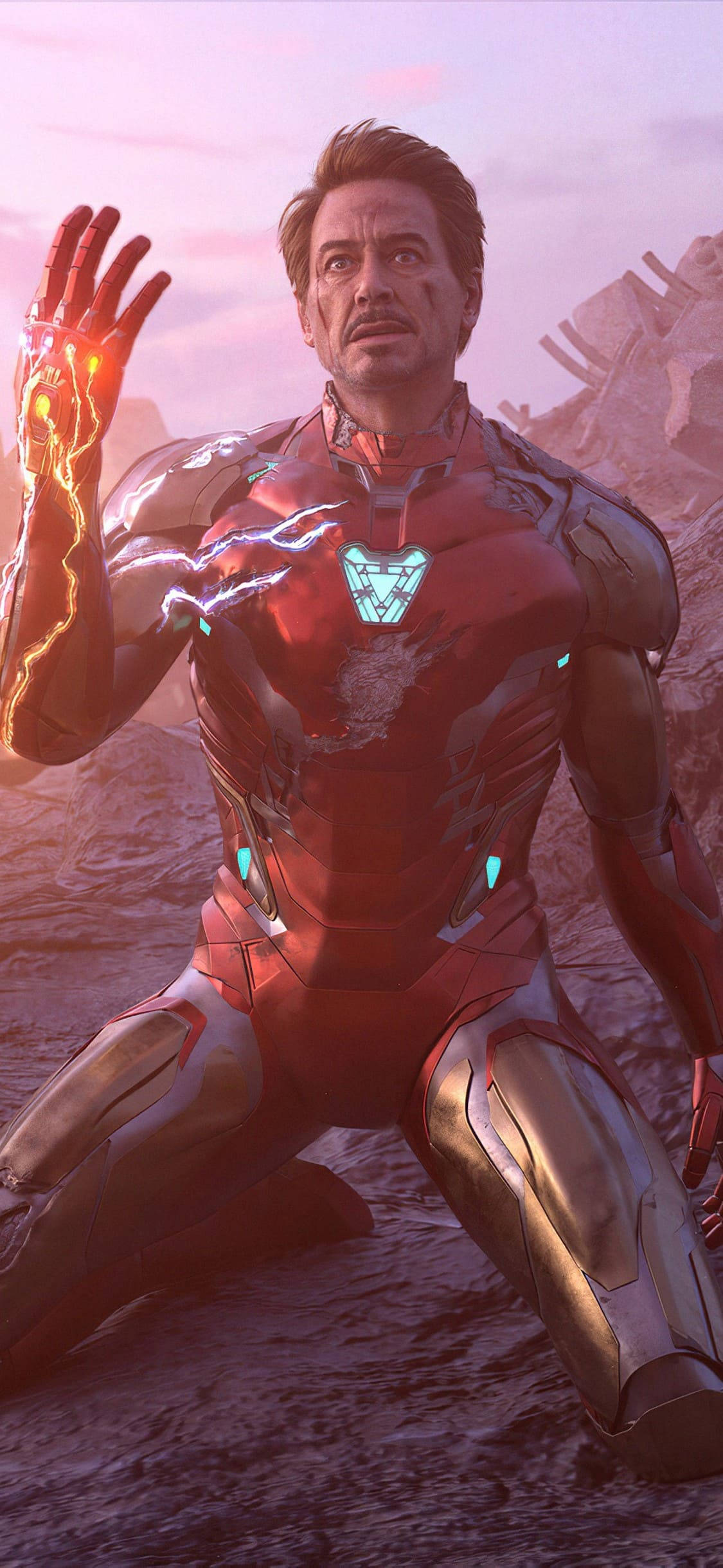 Iron Man Superhero Sakripisyo Endgame Wallpaper