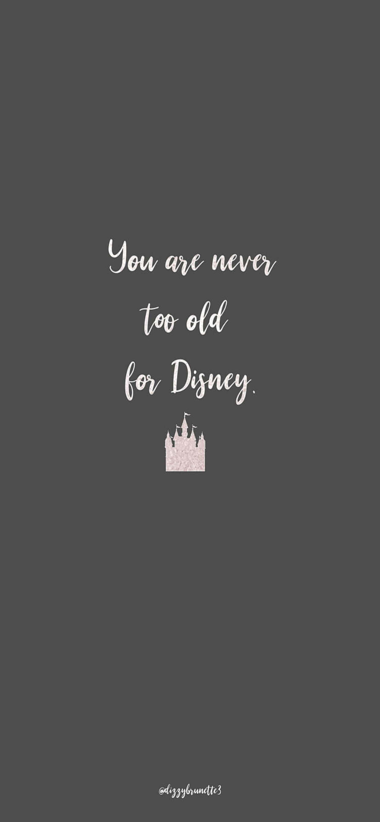 Isabuhay ang Iyong Pinakamabalasang Pangarap gamit ang iPhone Xs Max at Disney Wallpaper