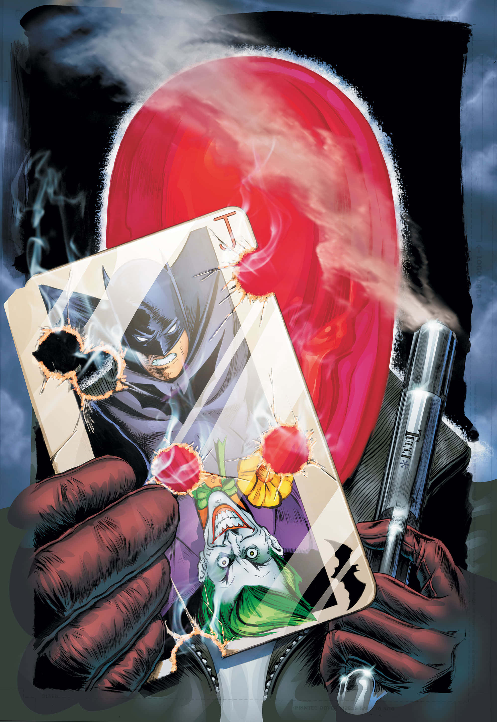 Isang Aksyon-Packed na Red Hood Scene Wallpaper