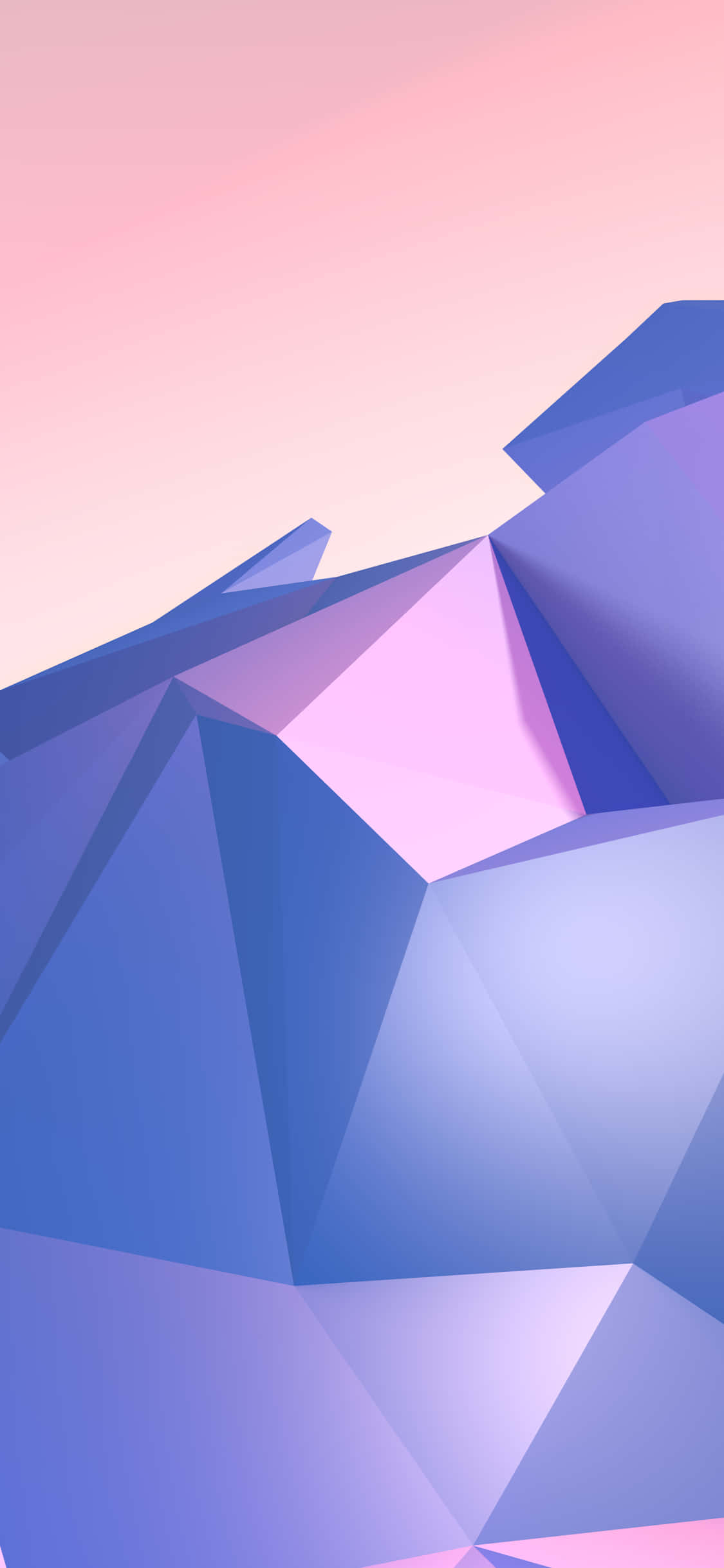 isang asul at rosas na abstrakto na likuran Wallpaper