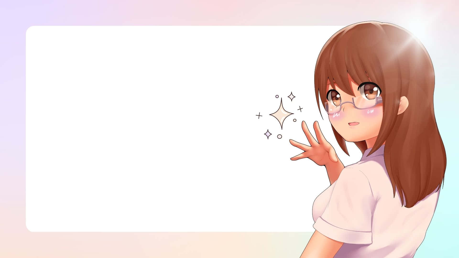 Isang batang babae na ginalugad ang labas Wallpaper