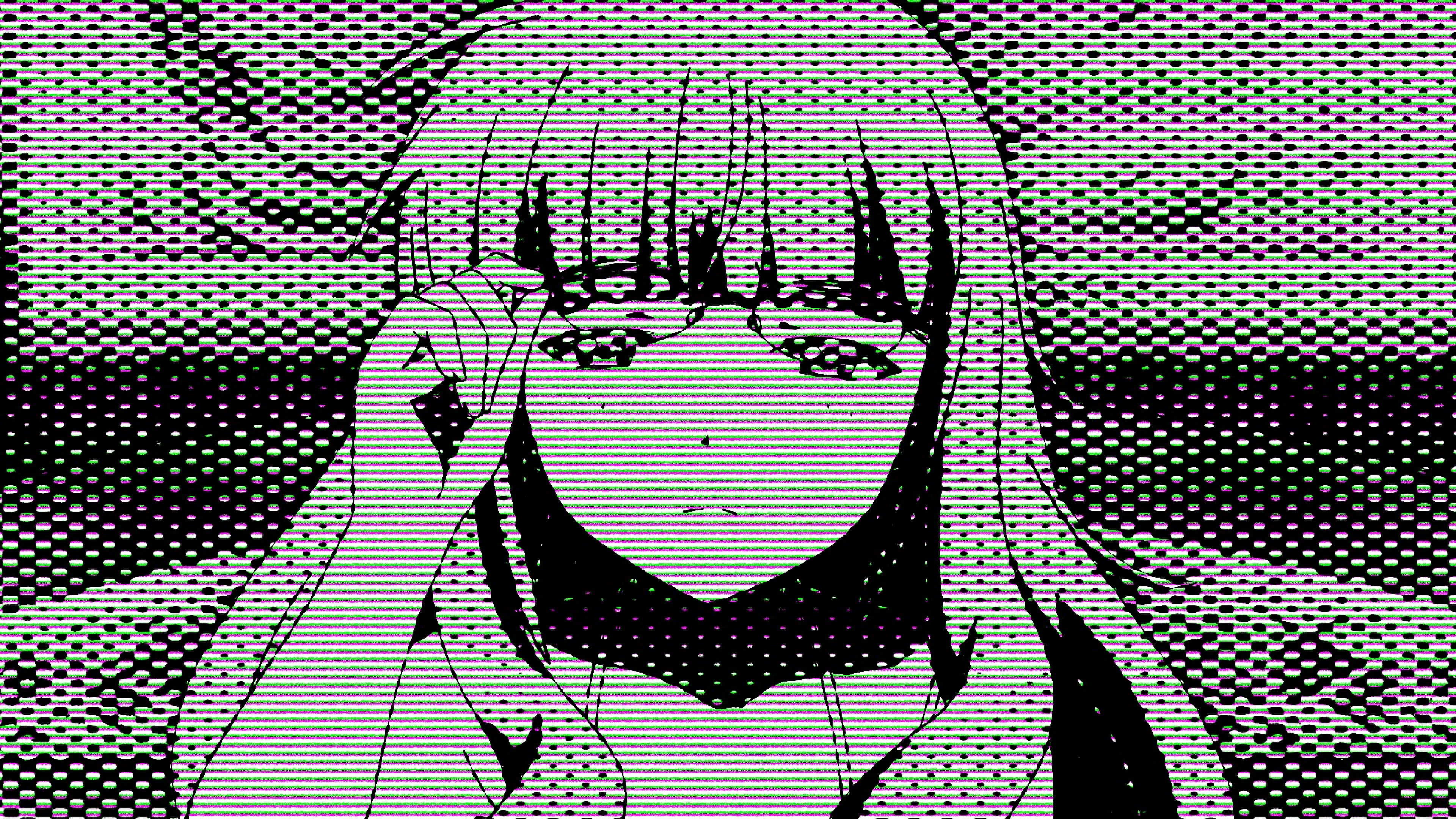 isang batang babae na may mahabang buhok na nakaangat ang ulo Wallpaper