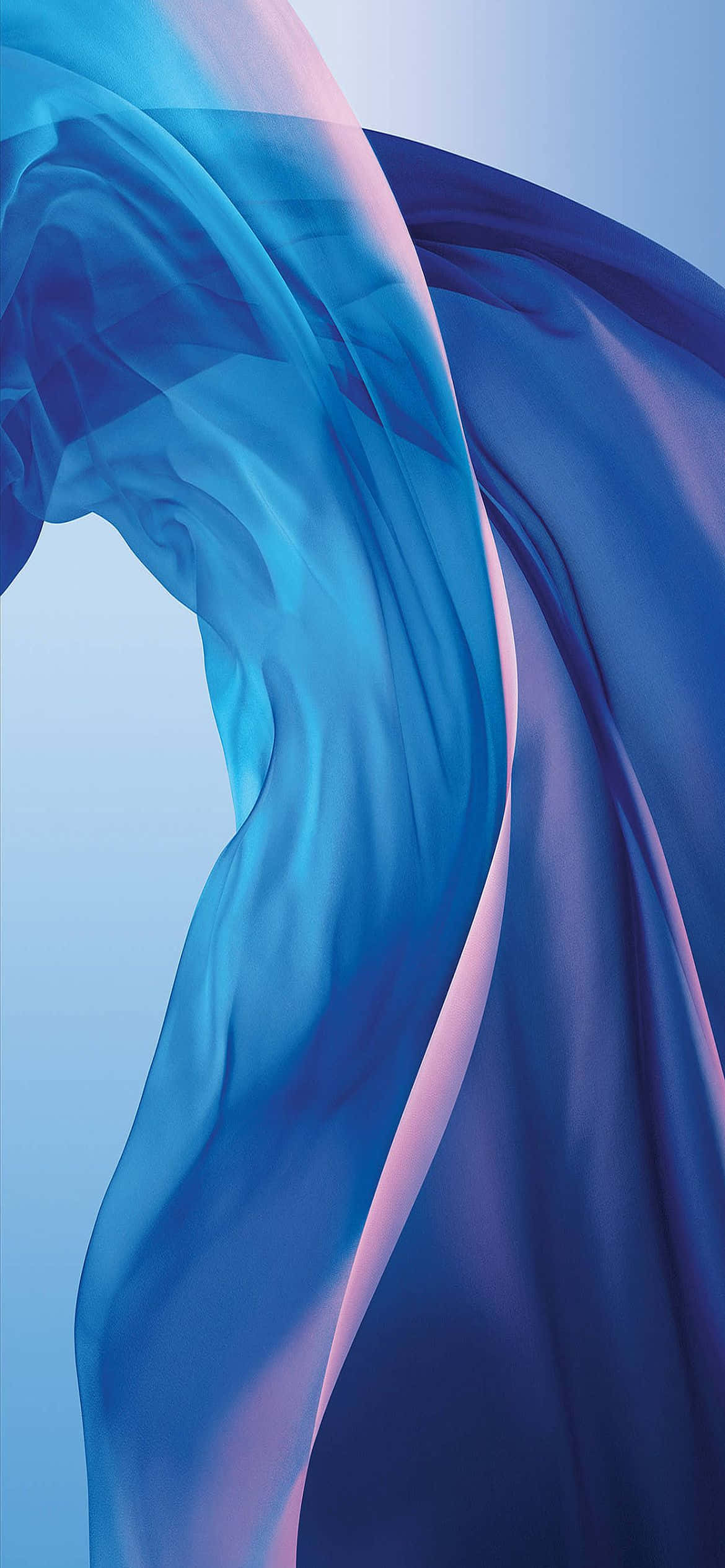 isang blue at pink na fabric Wallpaper