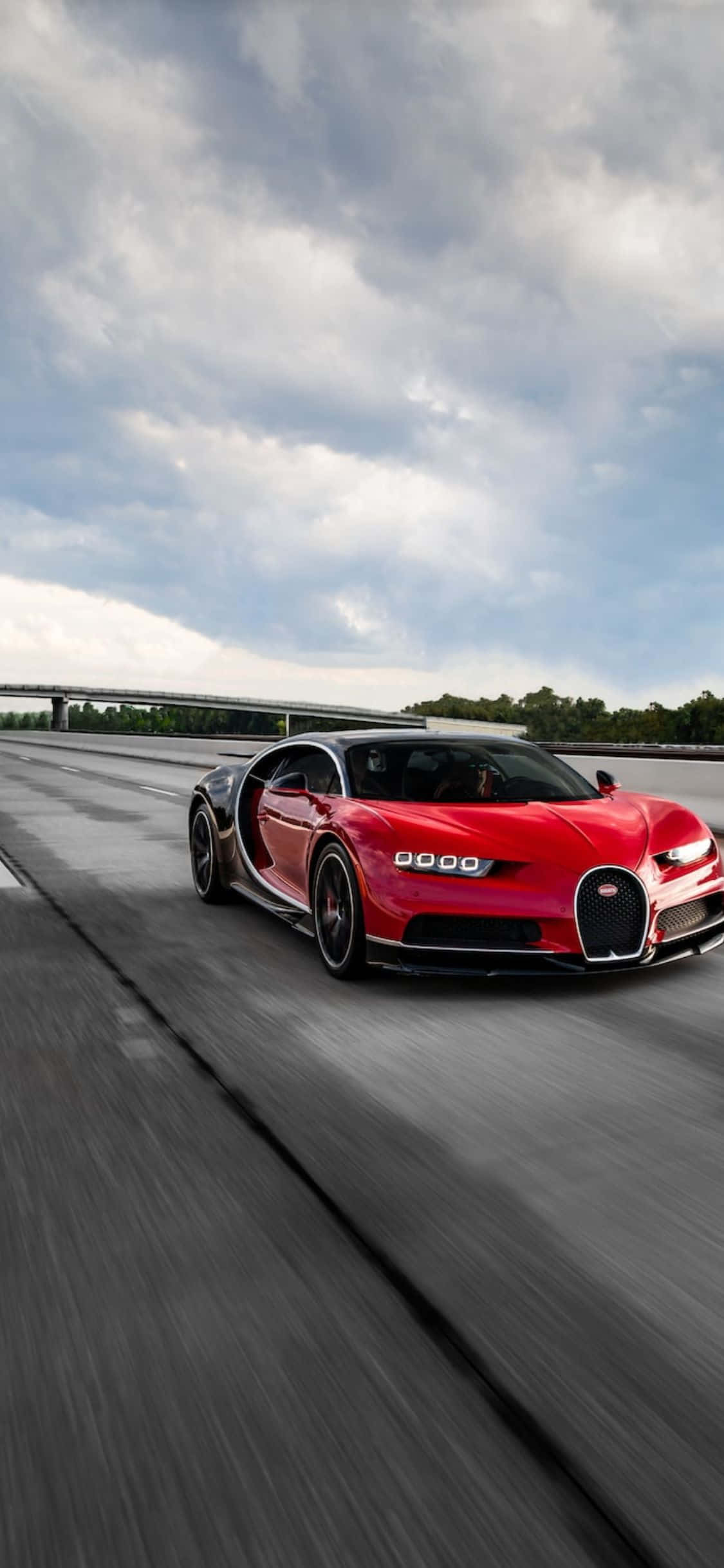 Isang Bugatti para sa Iyong iPhone XS Wallpaper