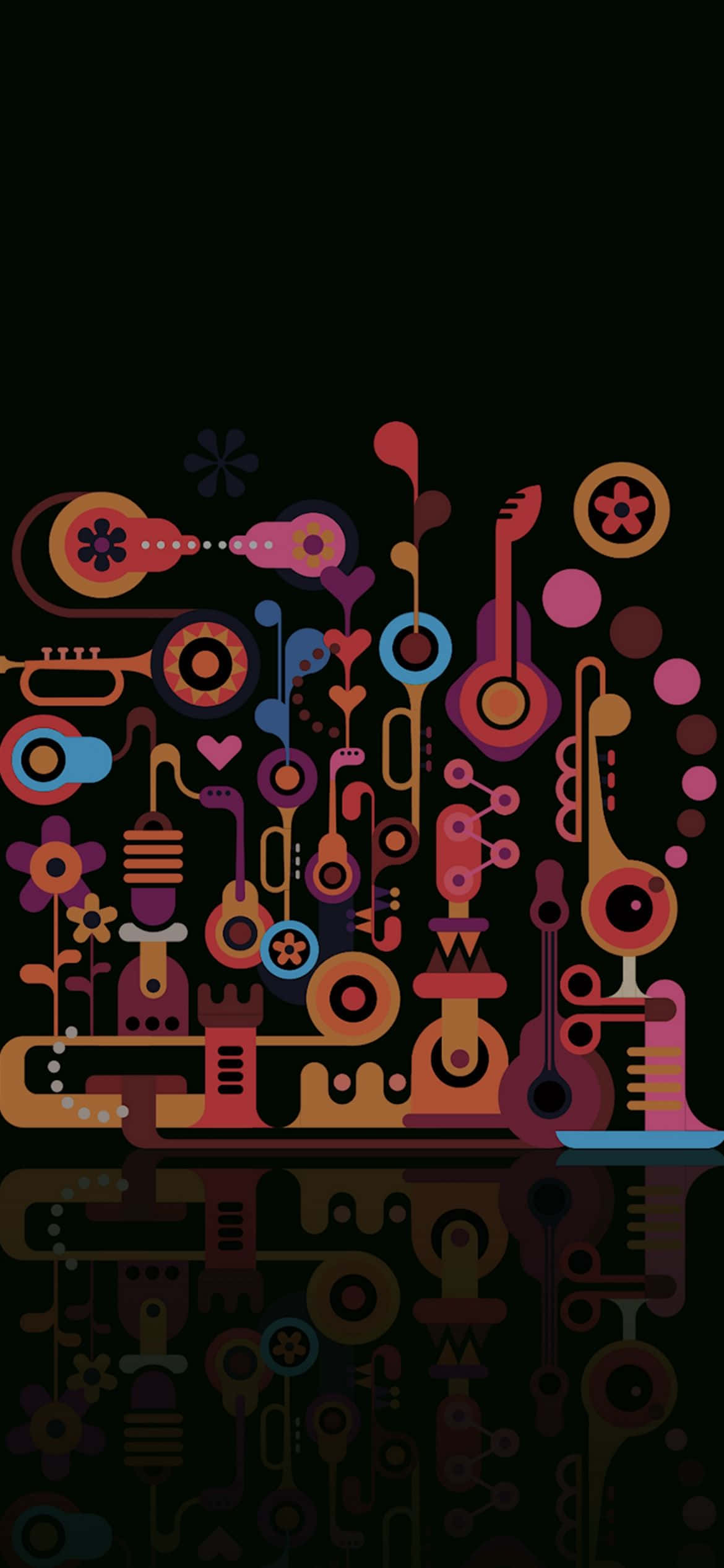 isang colorful abstract background Wallpaper