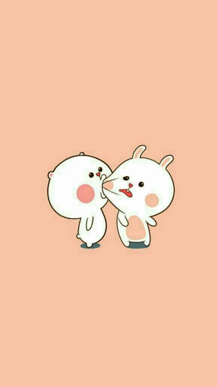 Isang cute na iPhone para sa mga naghahanap ng manatiling konektado sa istilo Wallpaper