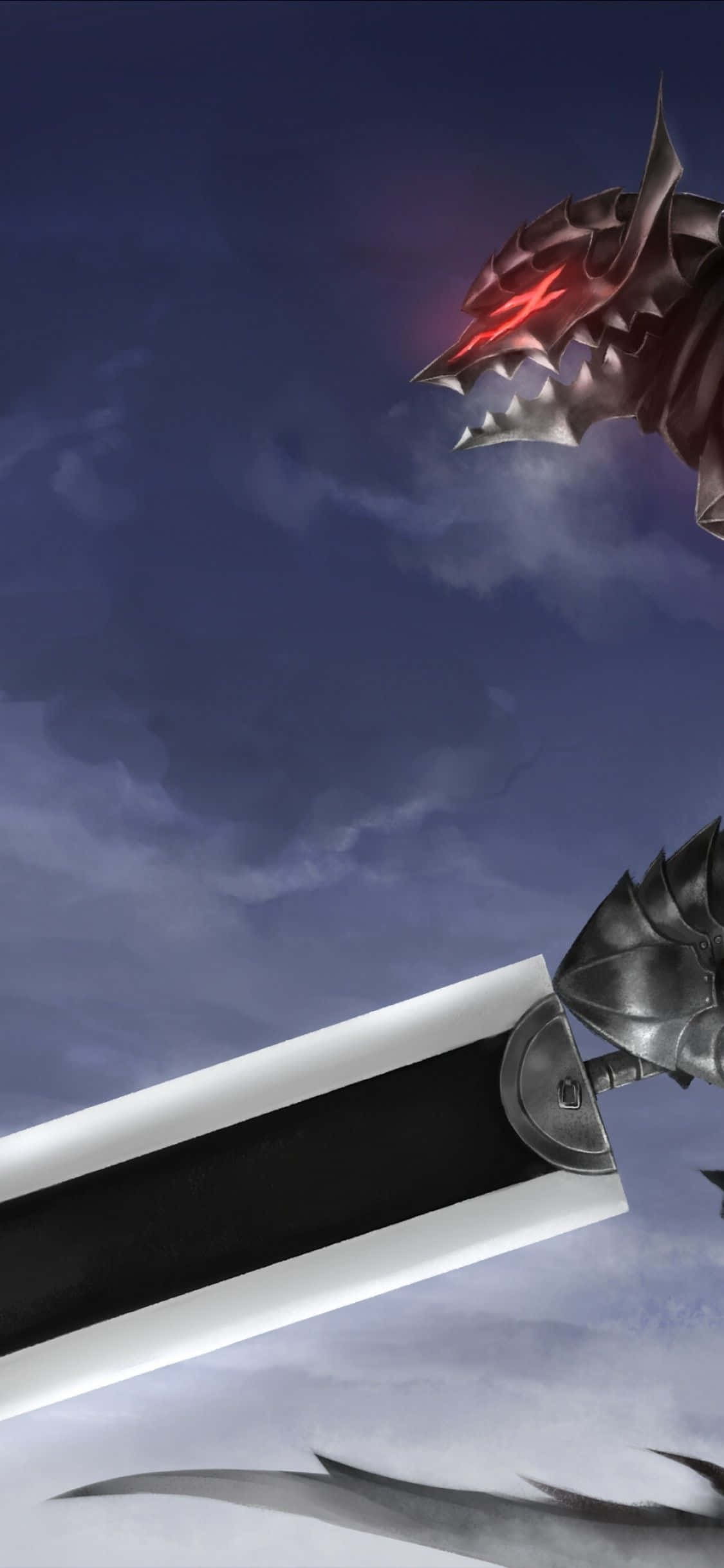 isang dragon na may isang espada sa kanyang kamay Wallpaper