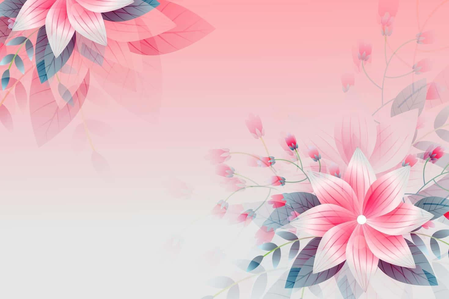 Isang Elegante at Masiglang Bulaklak Wallpaper