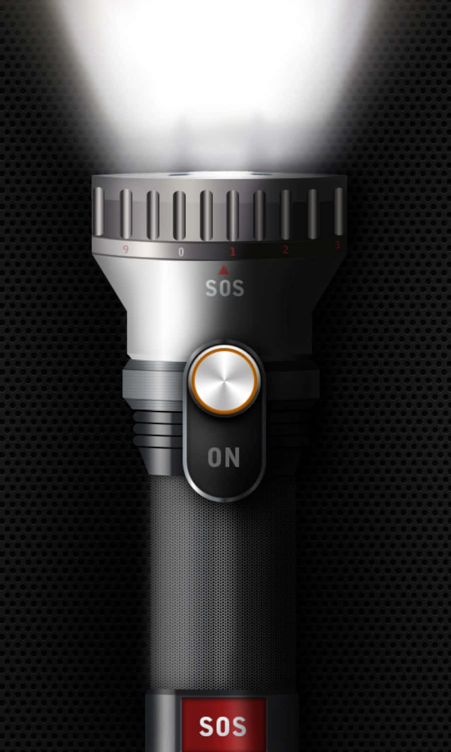 isang flashlight na may flashlight dito Wallpaper