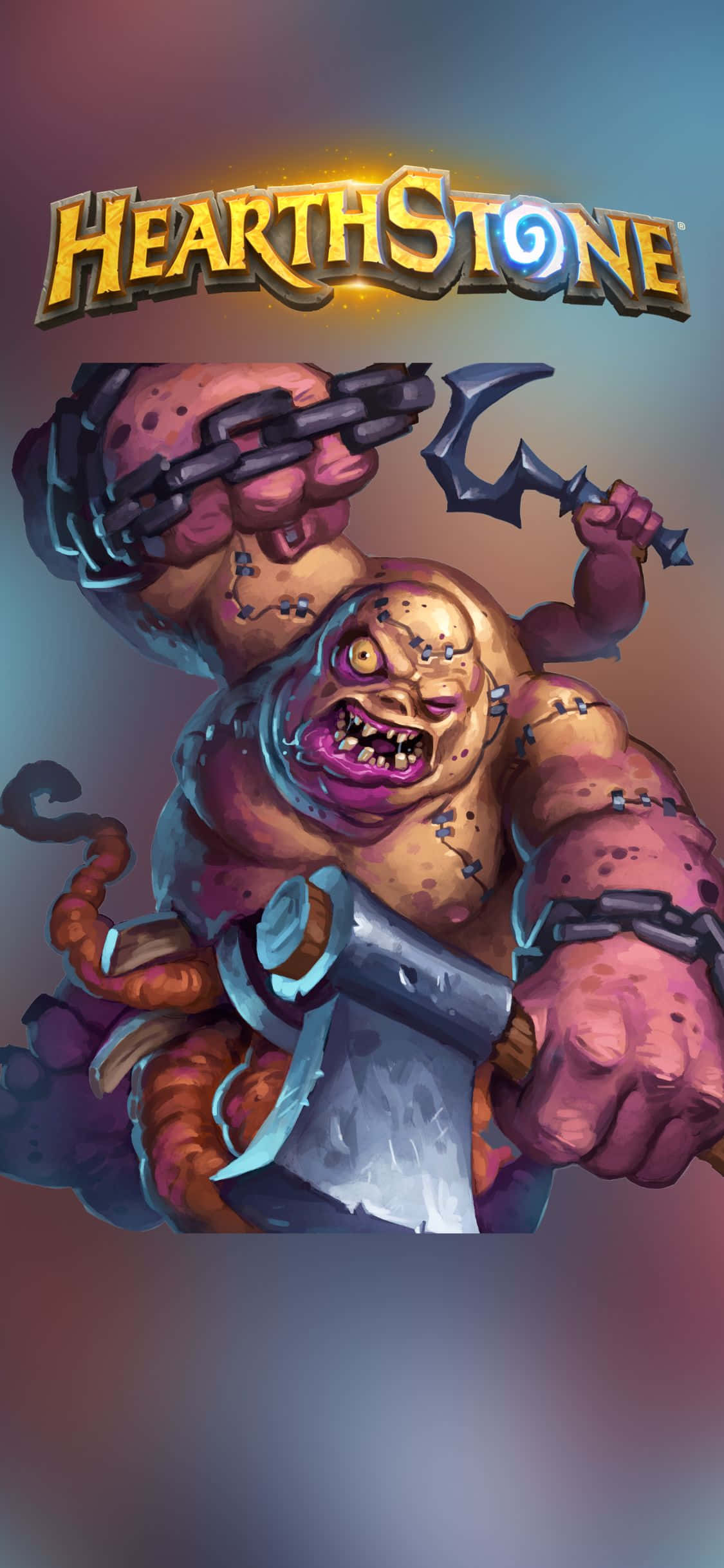 Isang iPhone Xs sa Hearthstone's Brightwing-Illidan Skin Wallpaper