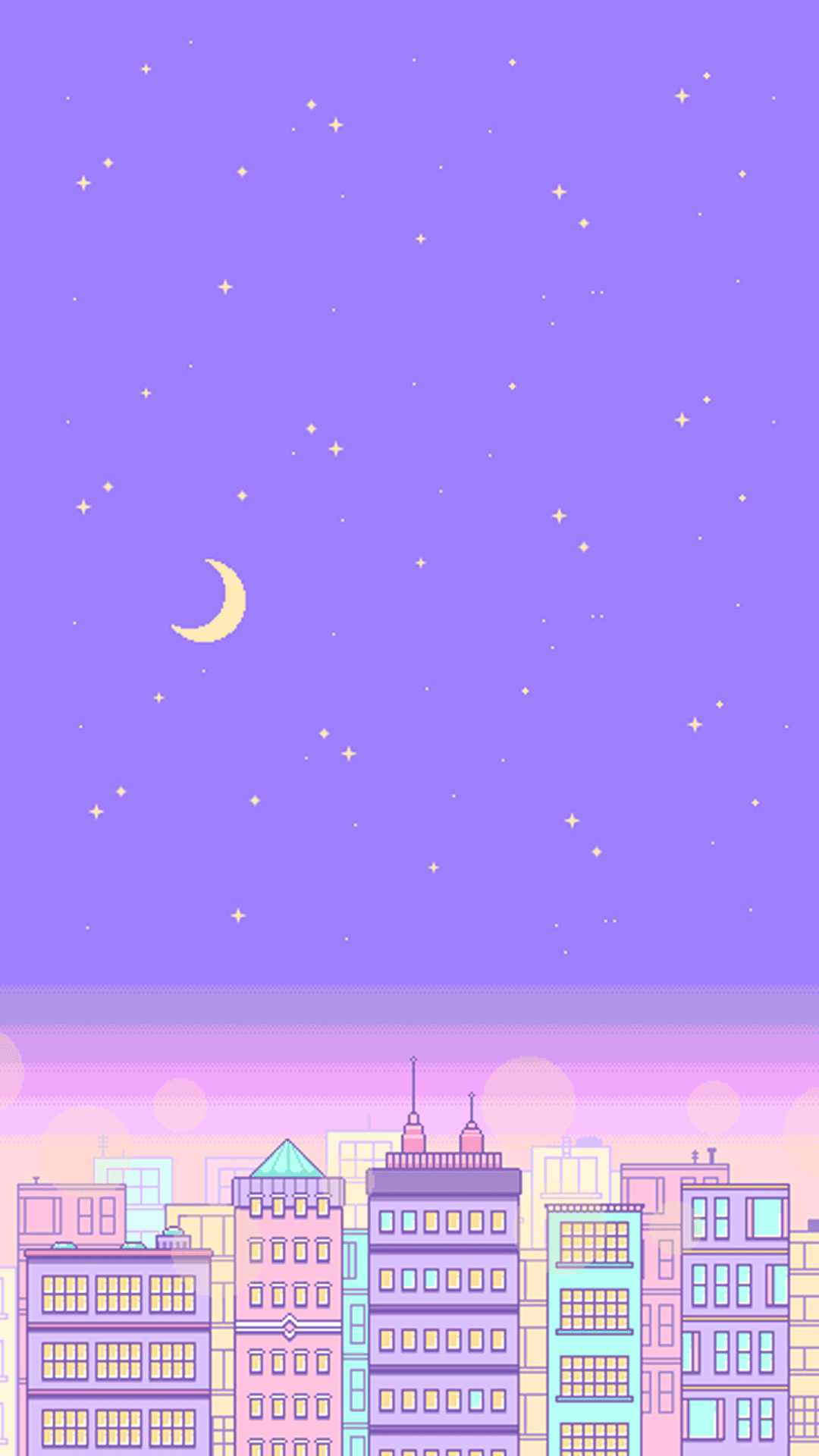 Isang kaaya-ayang lilang lilang Wallpaper