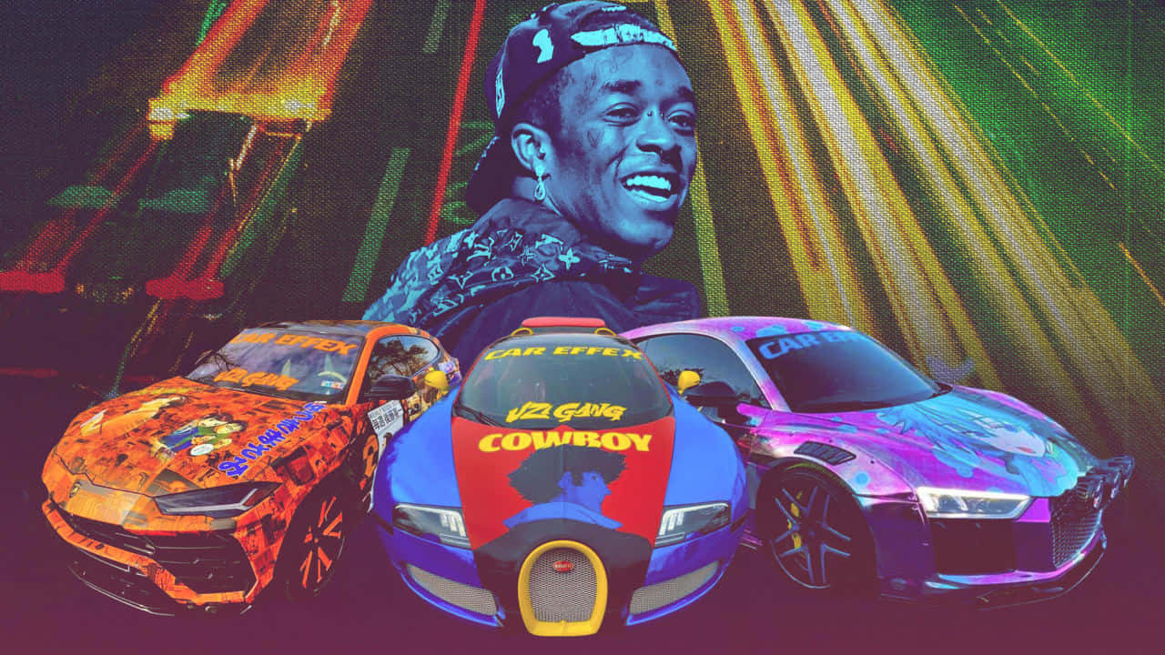 Isang kotse na may lalaki sa loob Wallpaper