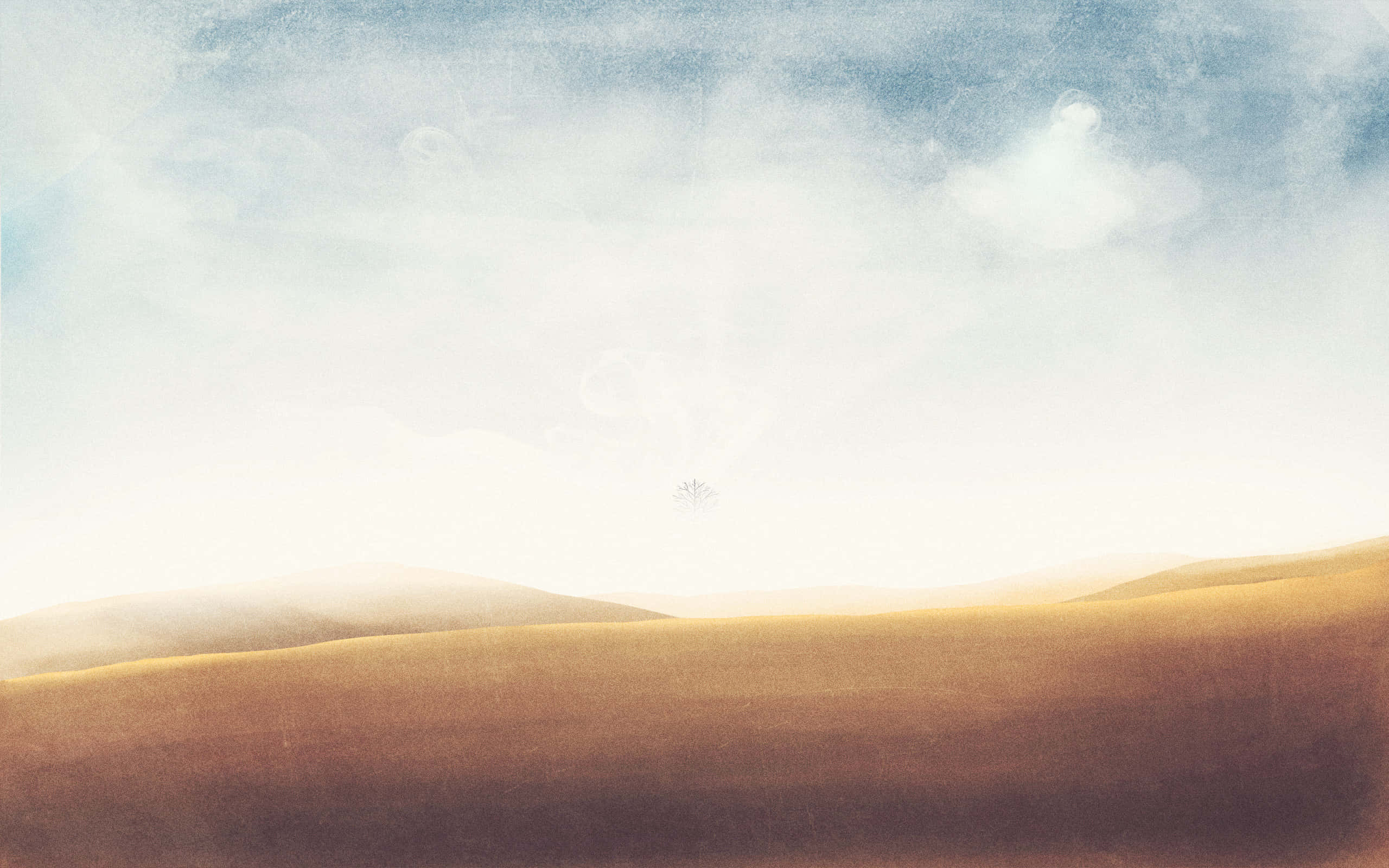 Isang lalaki ang nagpapalipad ng saranggola sa langit Wallpaper
