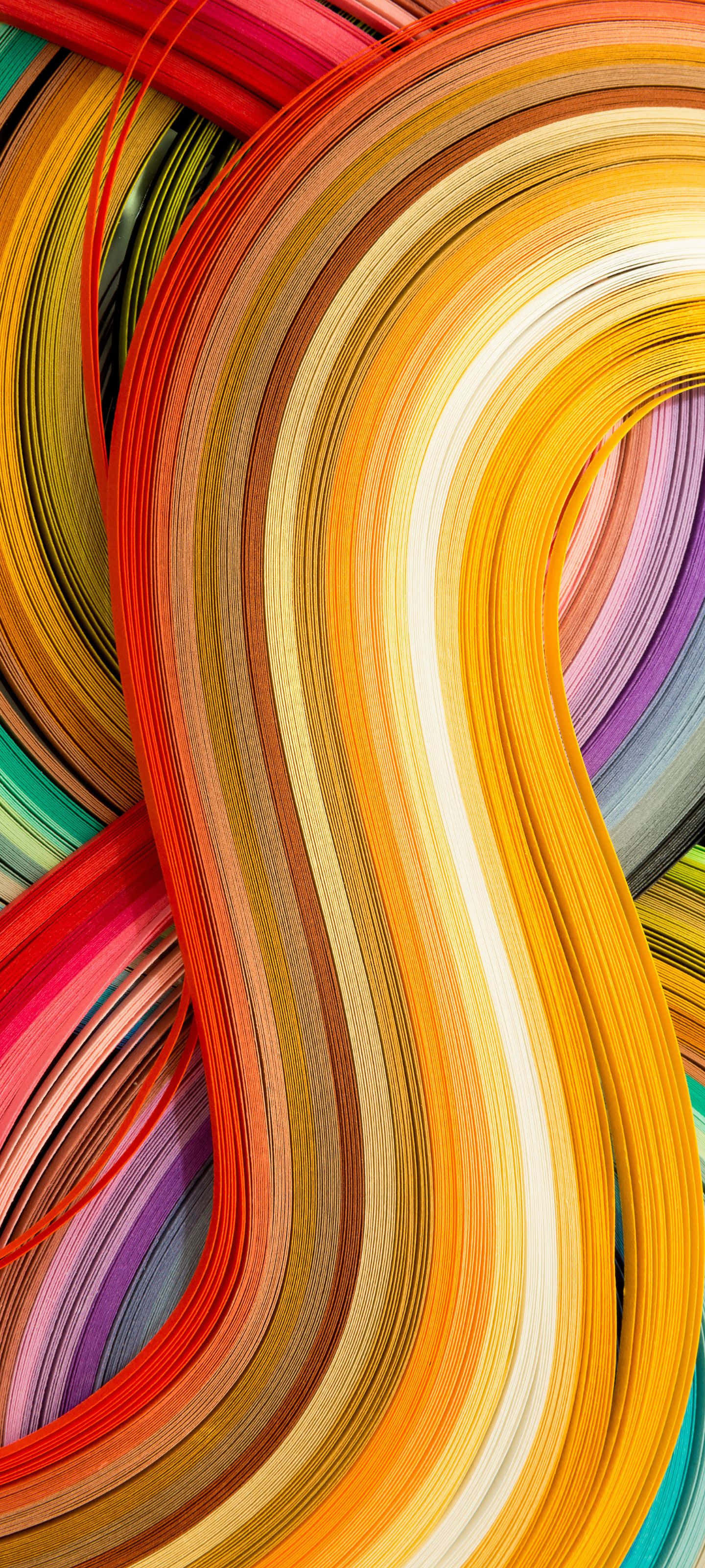 Isang lilang at asul na pininturang abstract art background Wallpaper