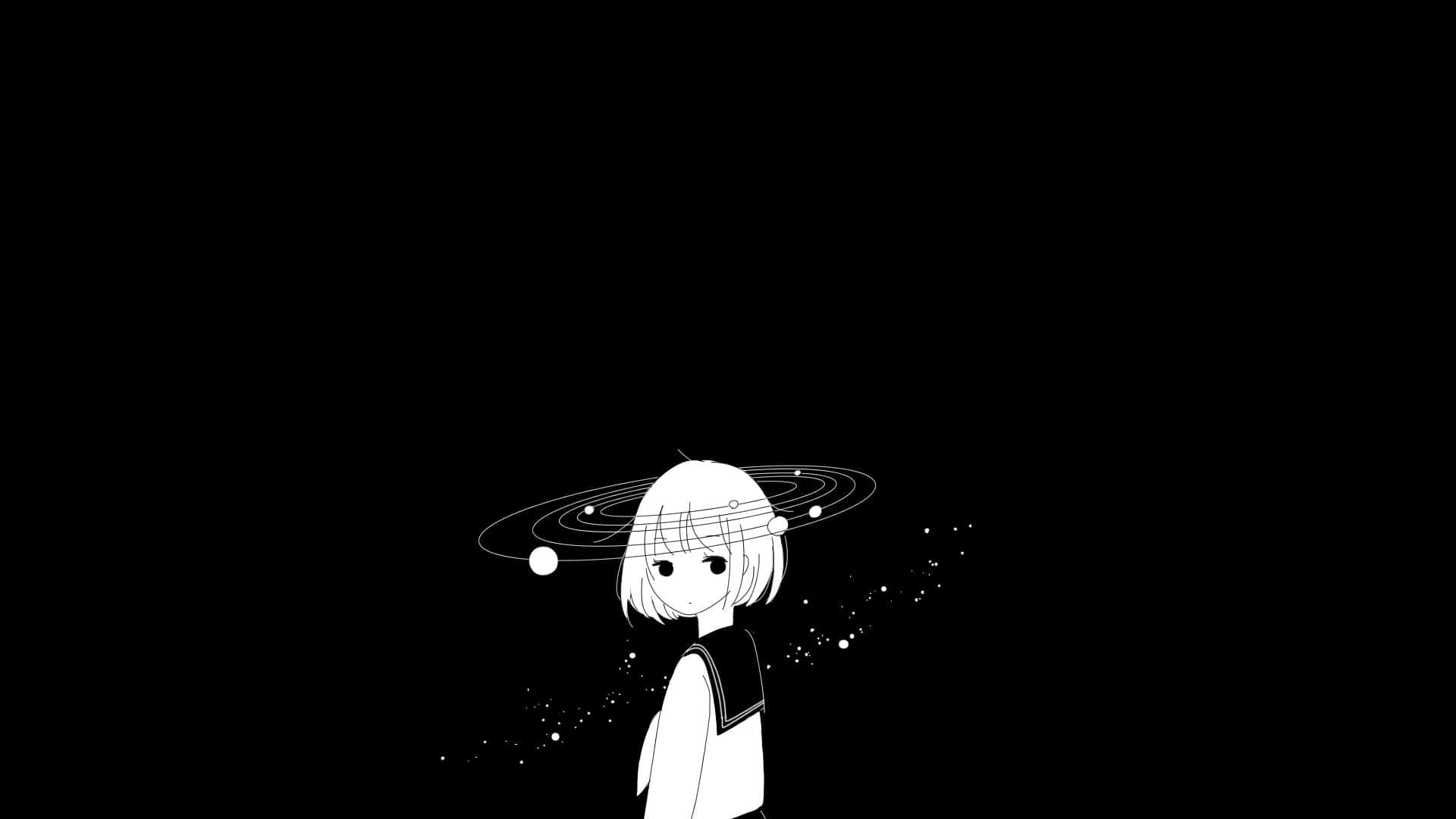 Isang madilim at nakakatakot na eksena sa anime Wallpaper