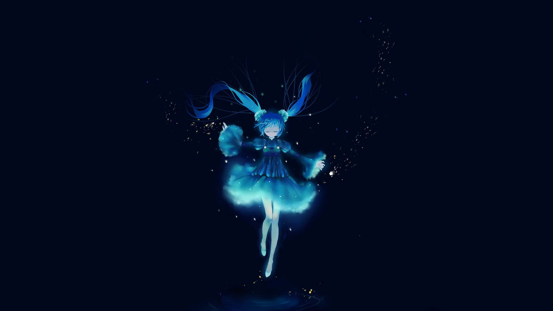 Isang Madilim na Kalangitan sa Gabi Wallpaper