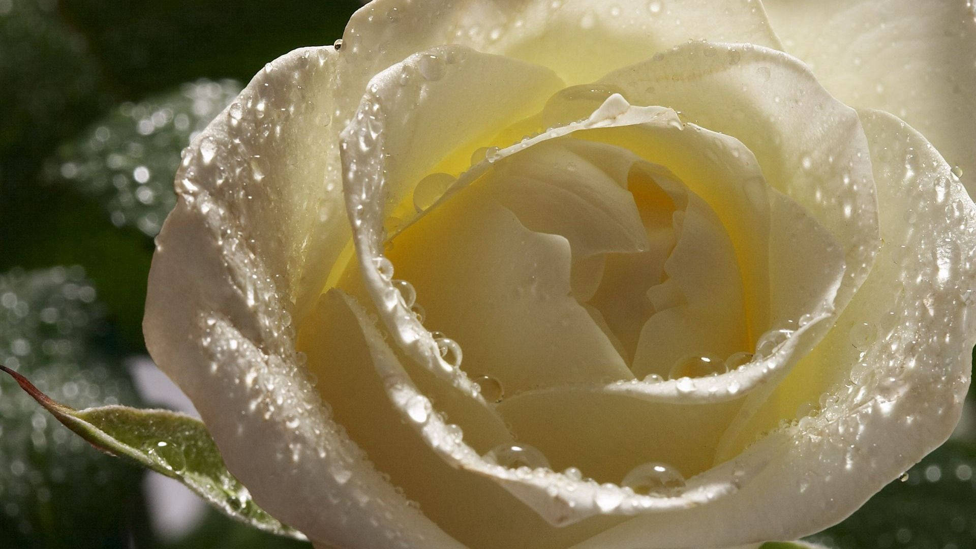 Isang Magandang Puting Rosas Wallpaper