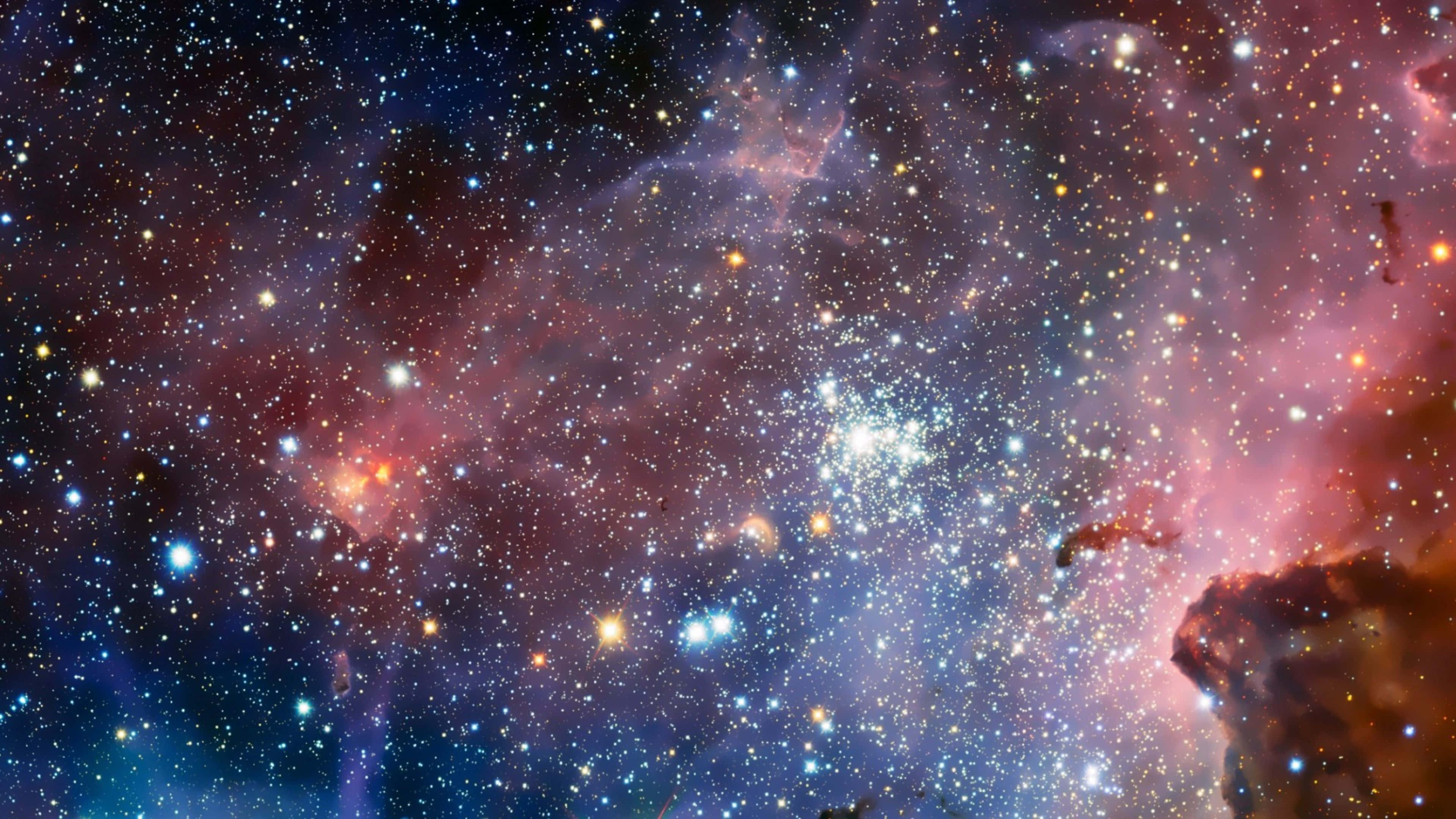 Isang magandang 4K space background Wallpaper