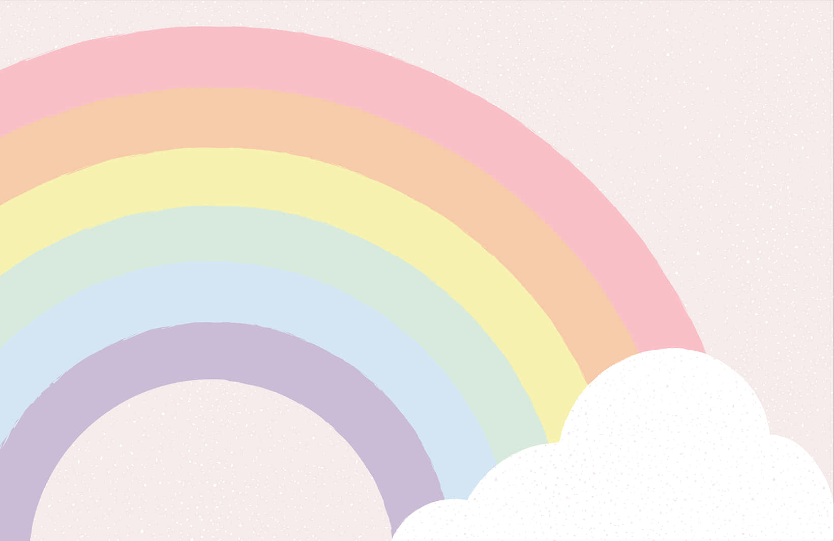 Isang magandang pastel na bahaghari upang pasiglahin ang iyong araw Wallpaper