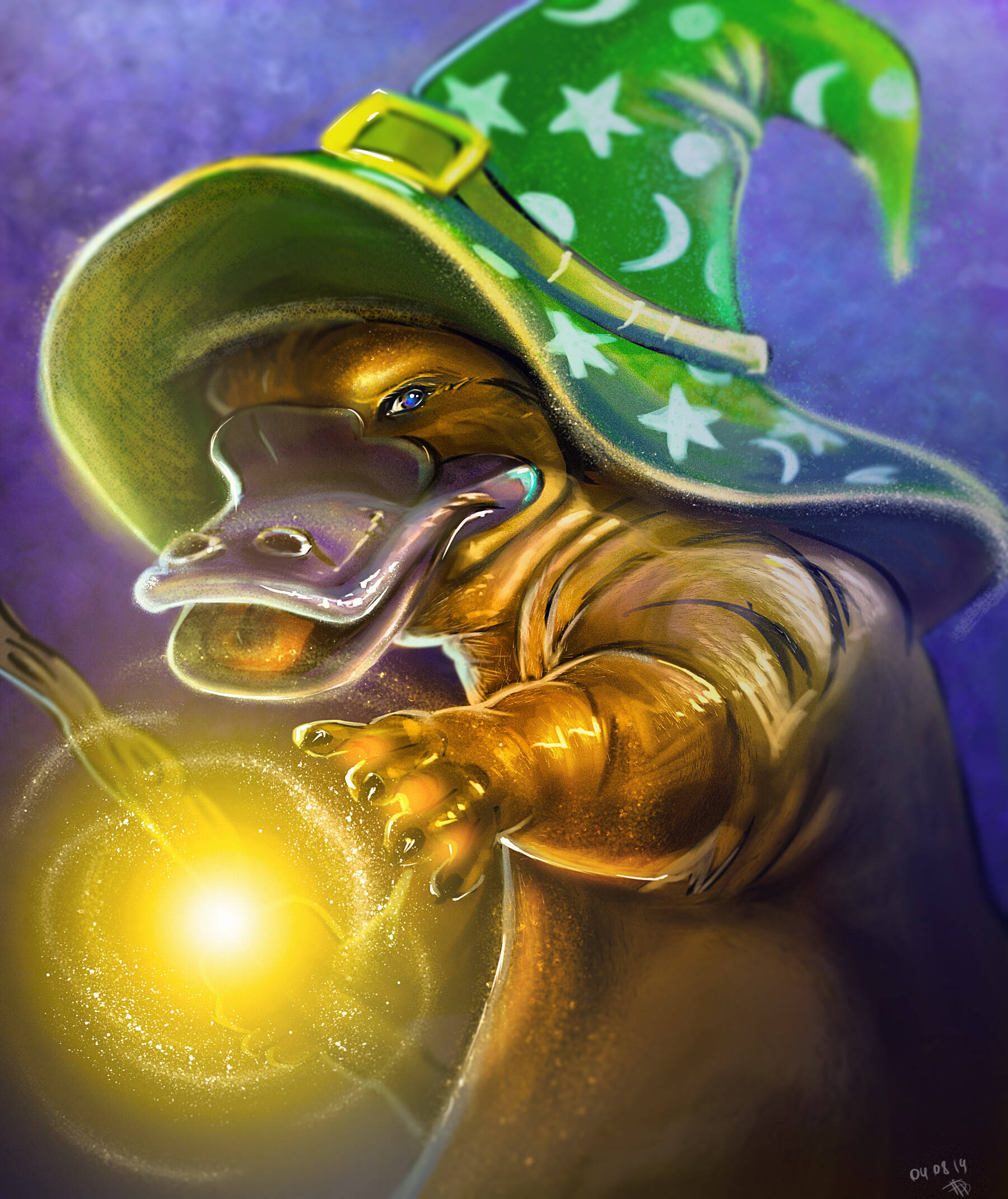 Isang Mago at Kanyang Platypus Wallpaper