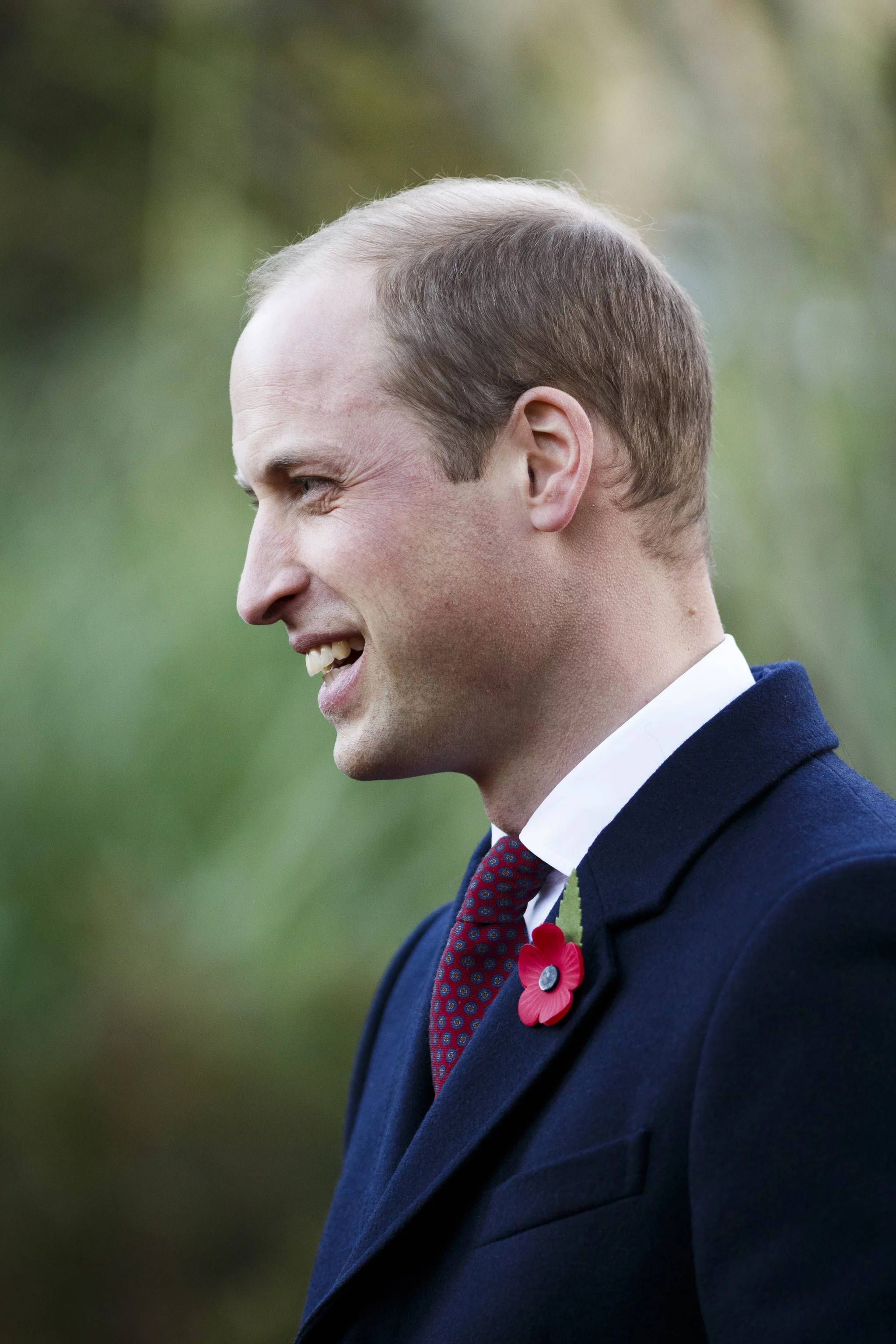 Isang Maharlikang Side Profile ni Prince William Wallpaper