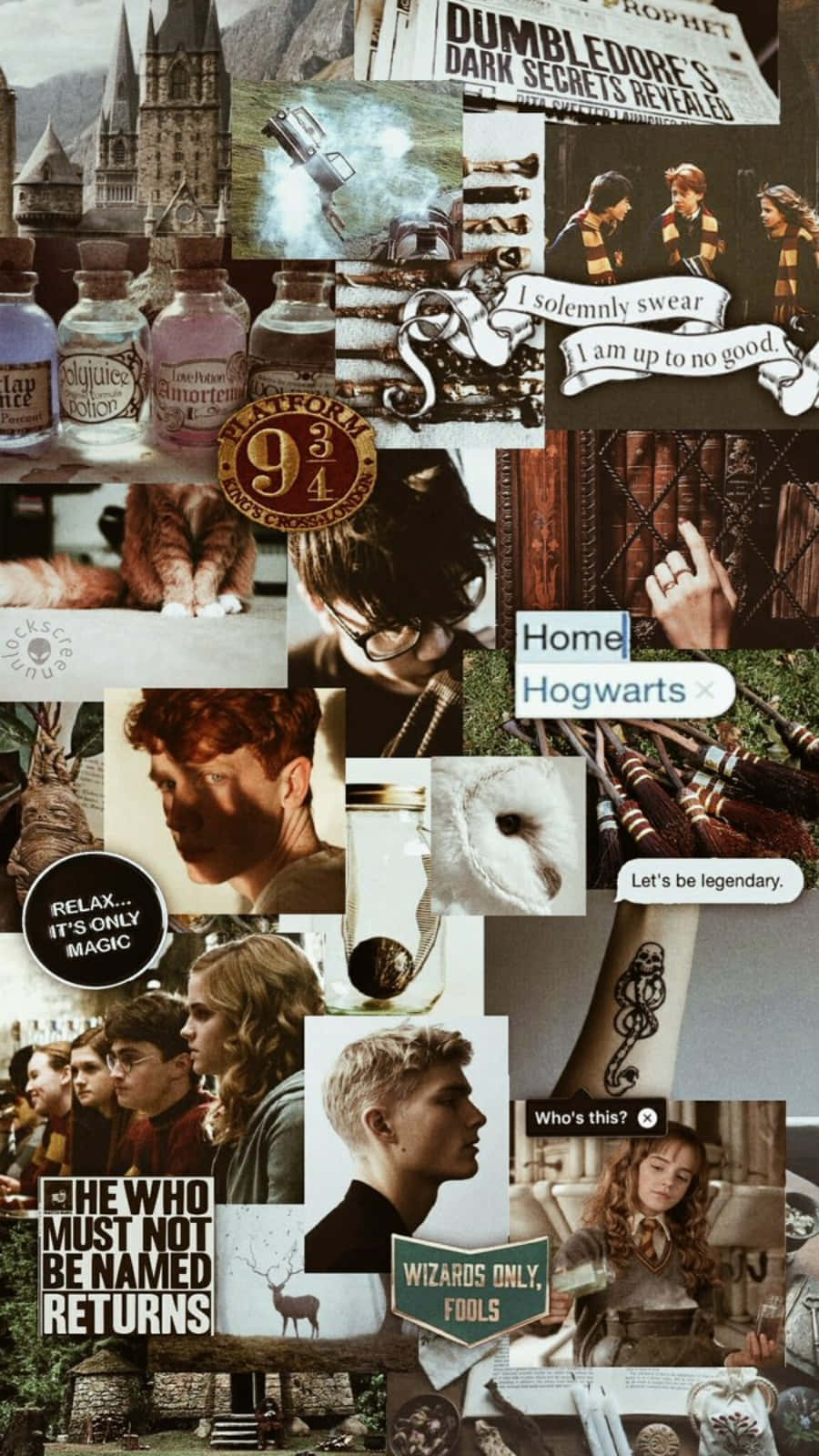 Isang Mahiwagang Gabi sa Hogwarts Wallpaper