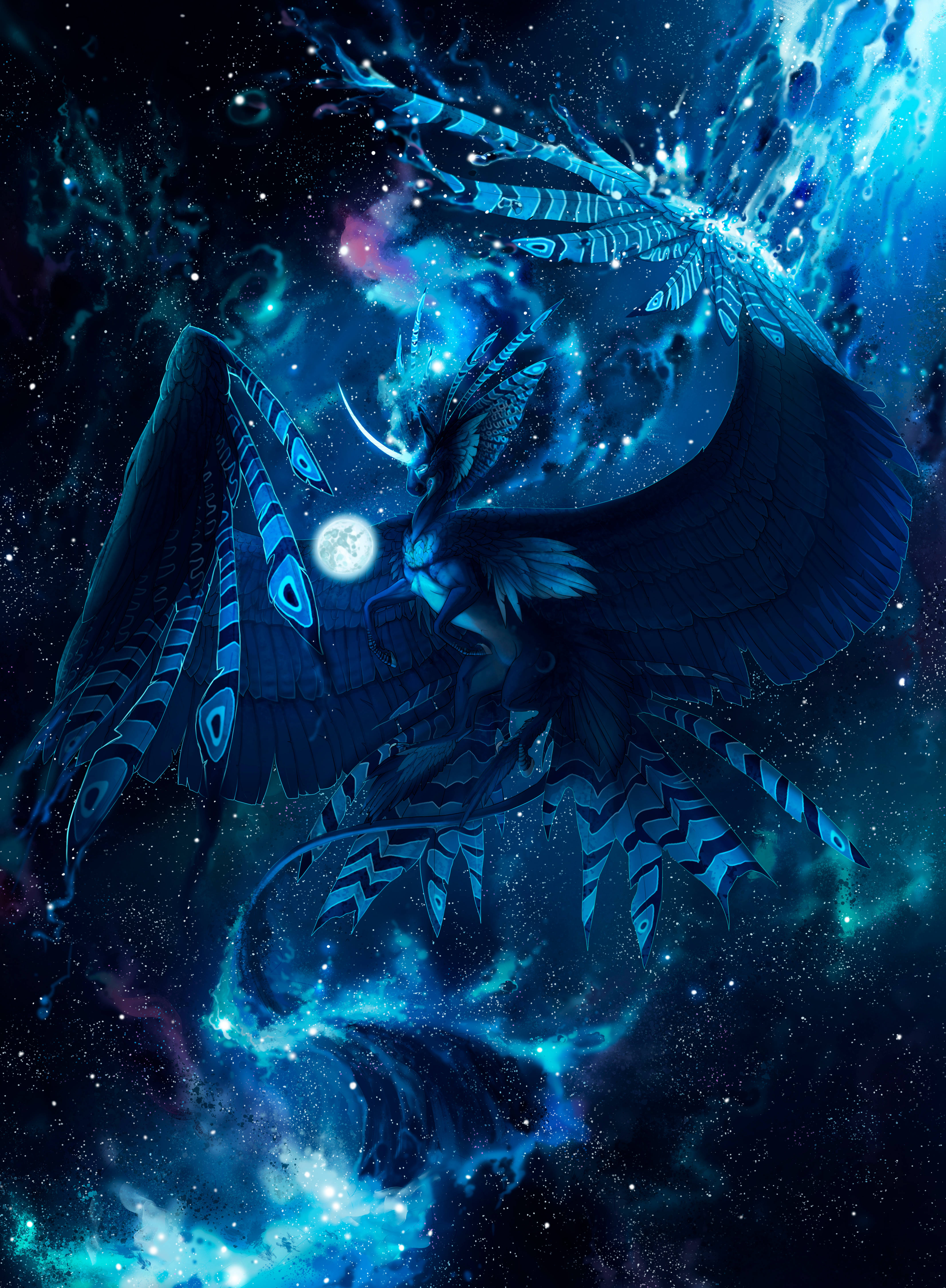 Isang Mahiwagang Unicorn sa Isang Mistikal na Mundo Wallpaper