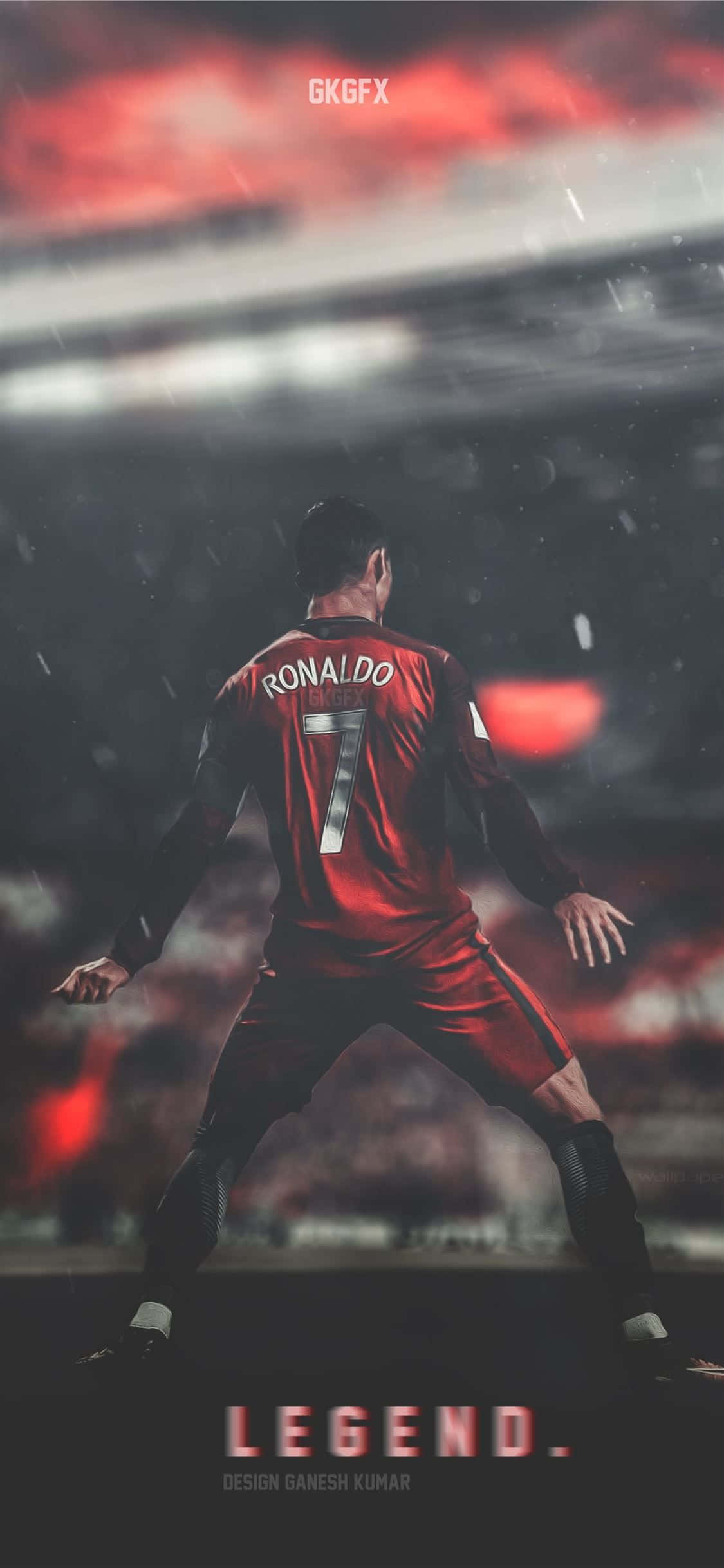 Isang Masayang Manlalaro ng Soccer Wallpaper